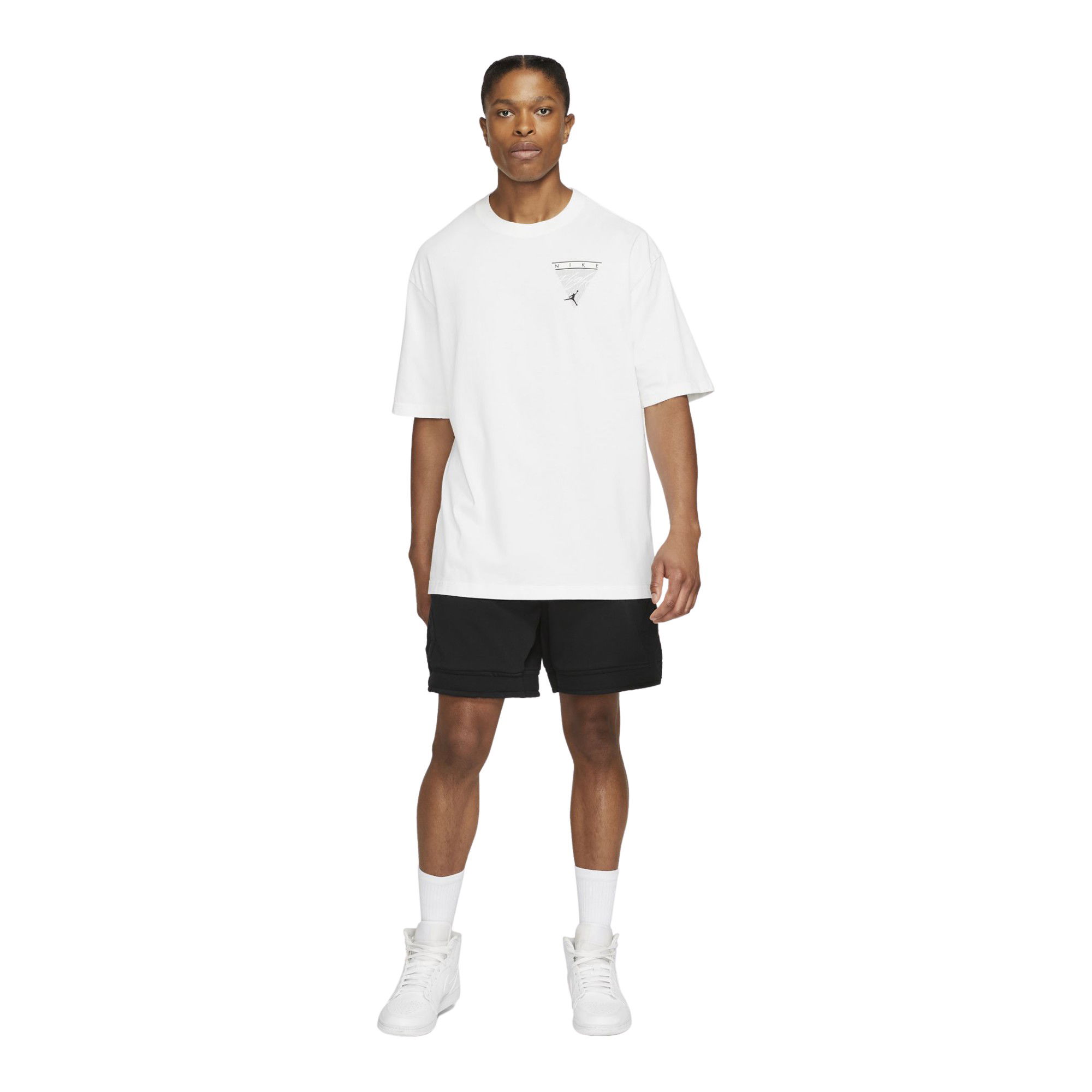 Nike Air Jordan Flight Essentials Washed Graphic Short-Sleeve Erkek Tişört