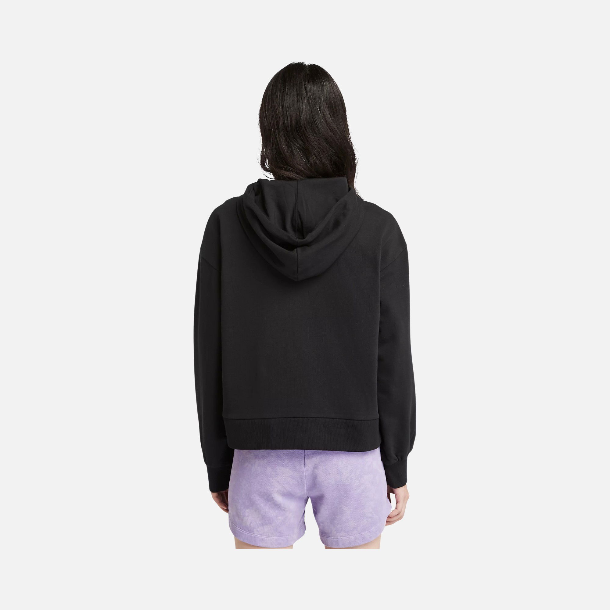 Timberland Stack Logo Loop Back Hoodie Kadın Sweatshirt