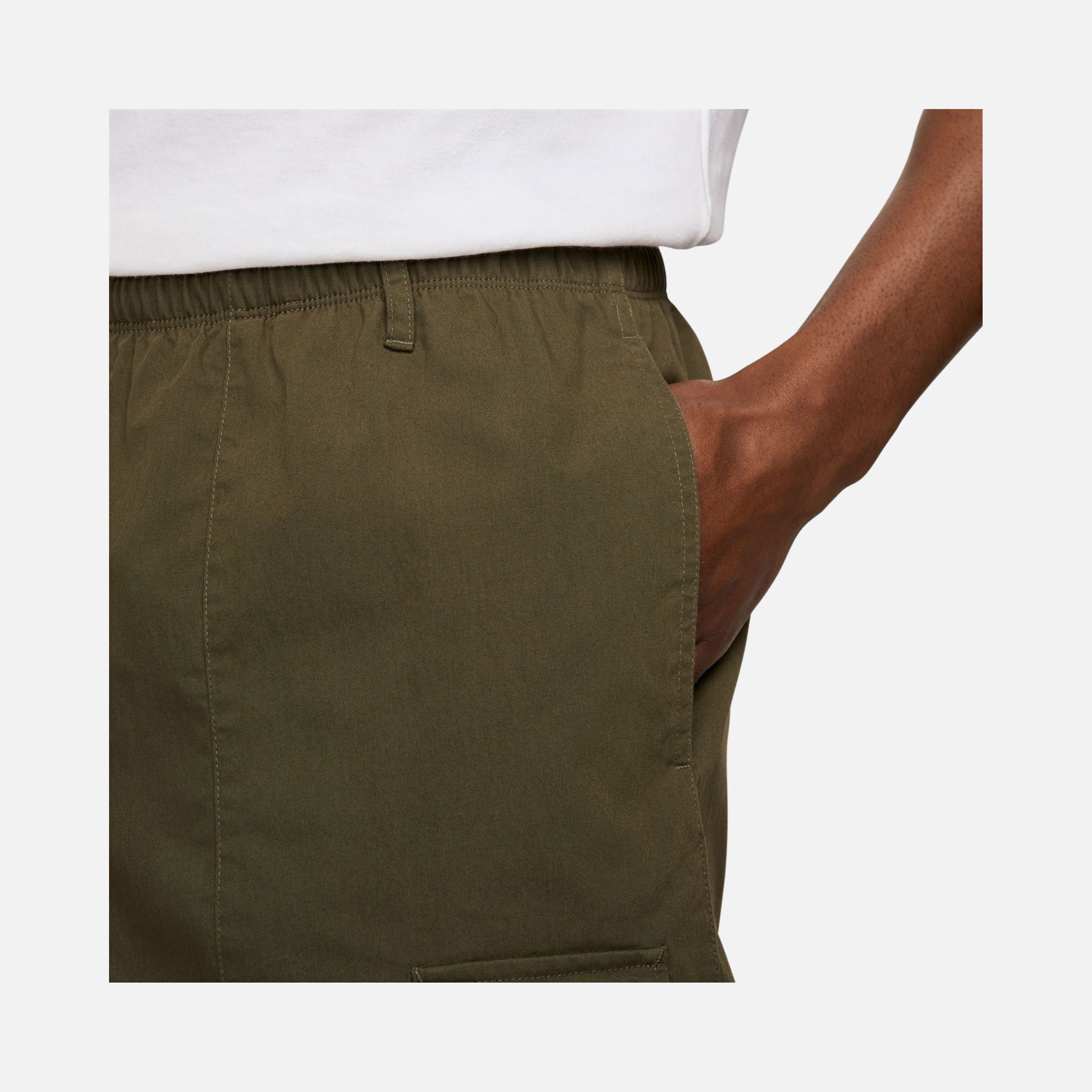 Nike Life Camp Stonewashed Twill Fabric Erkek Şort