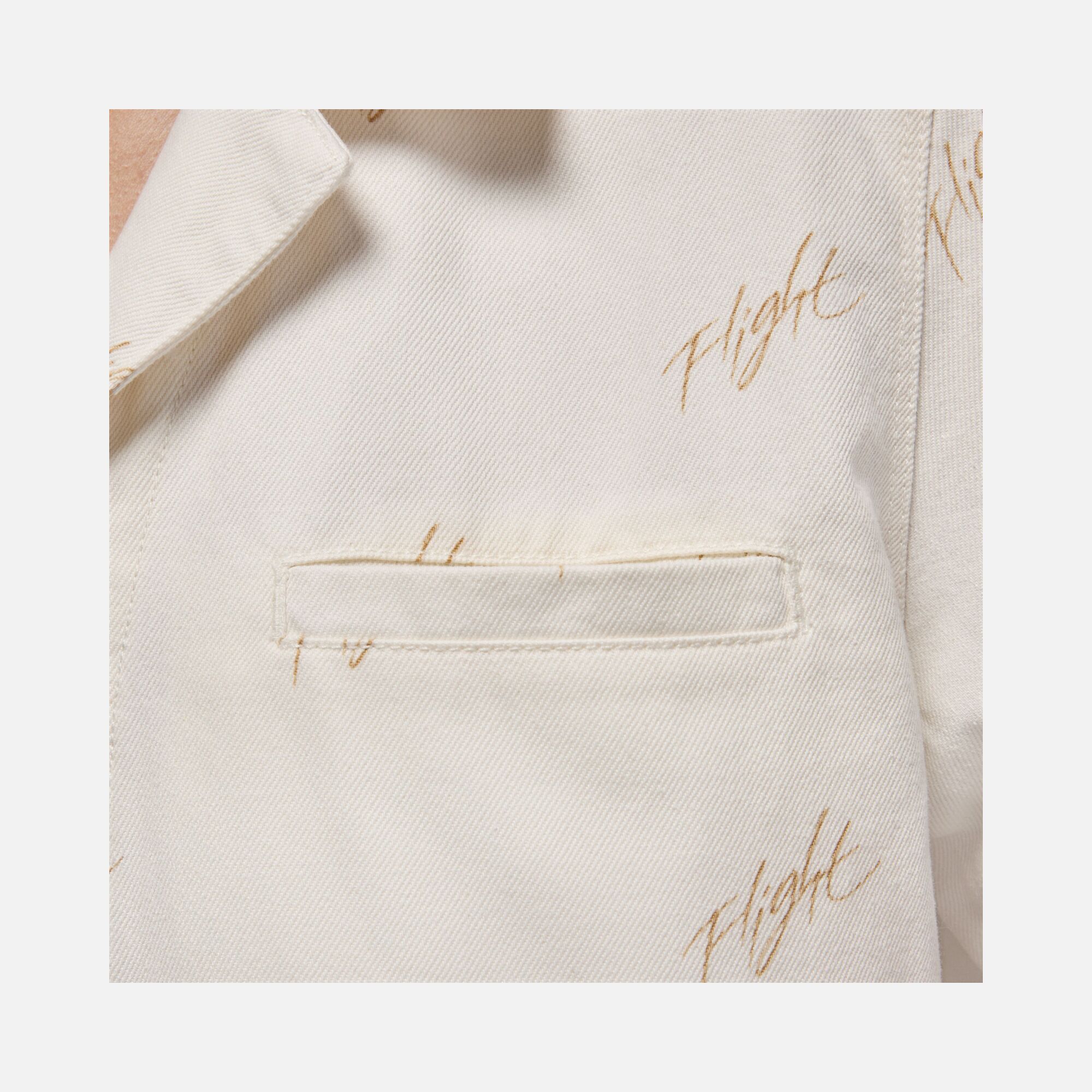 Nike Jordan Flight Graphics Woven Full-Buttoned Short-Sleeve Kadın Gömlek