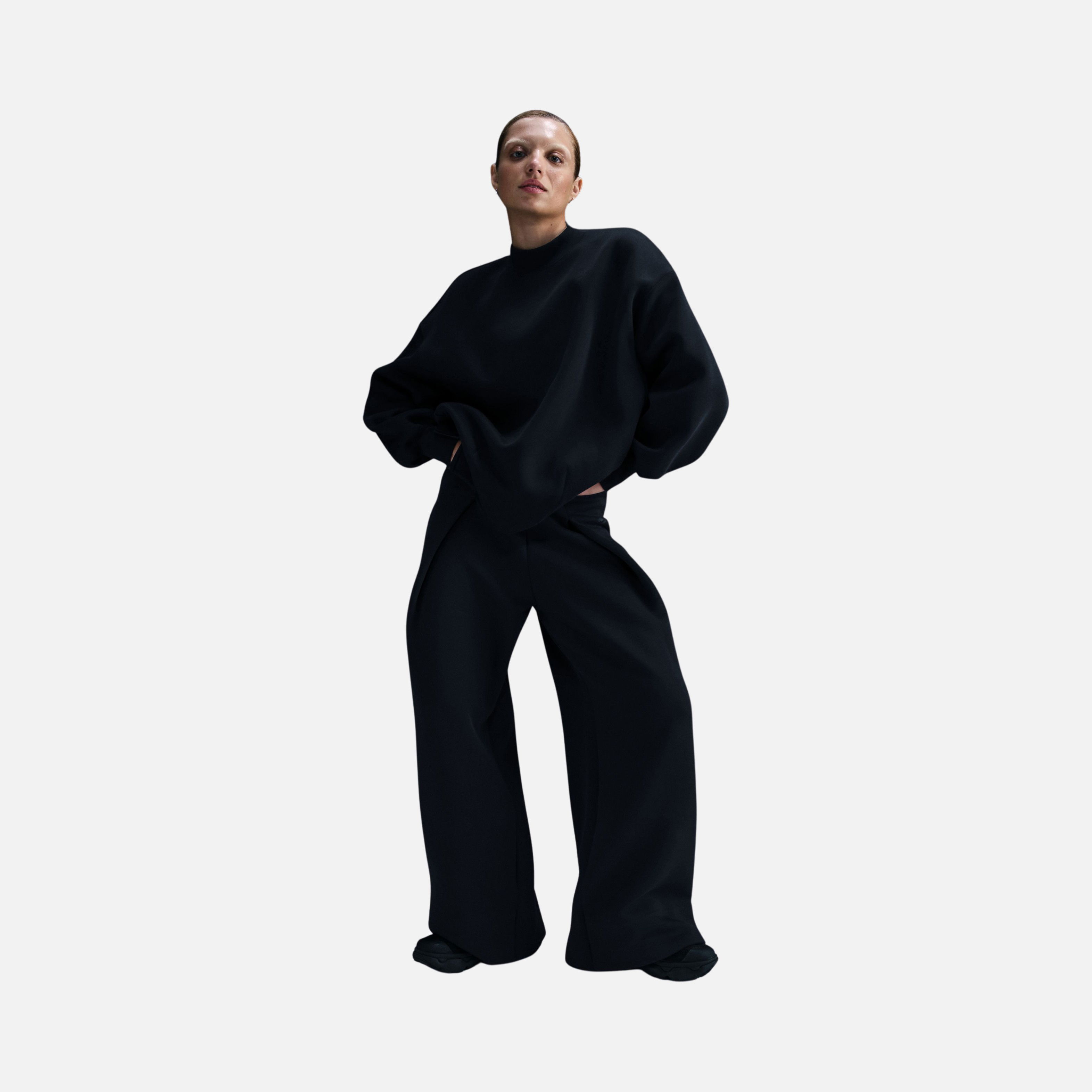 Nike Sportswear Tech Fleece Oversized Crew-neck Kadın Sweatshirt