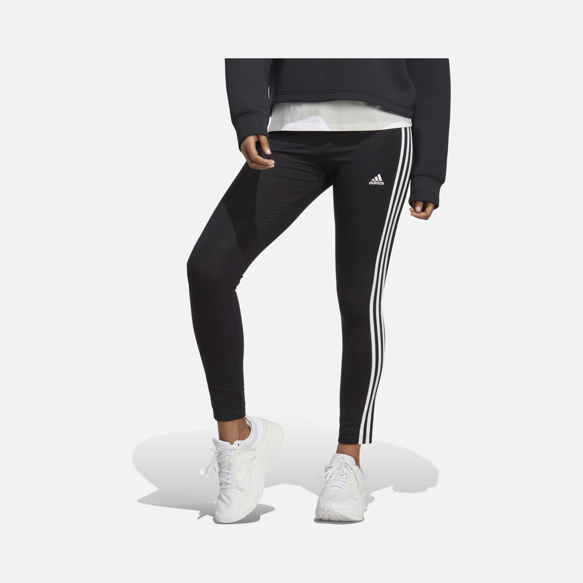 adidas Sportswear 3-Stripes High-Waist 7/8 Kadın Tayt