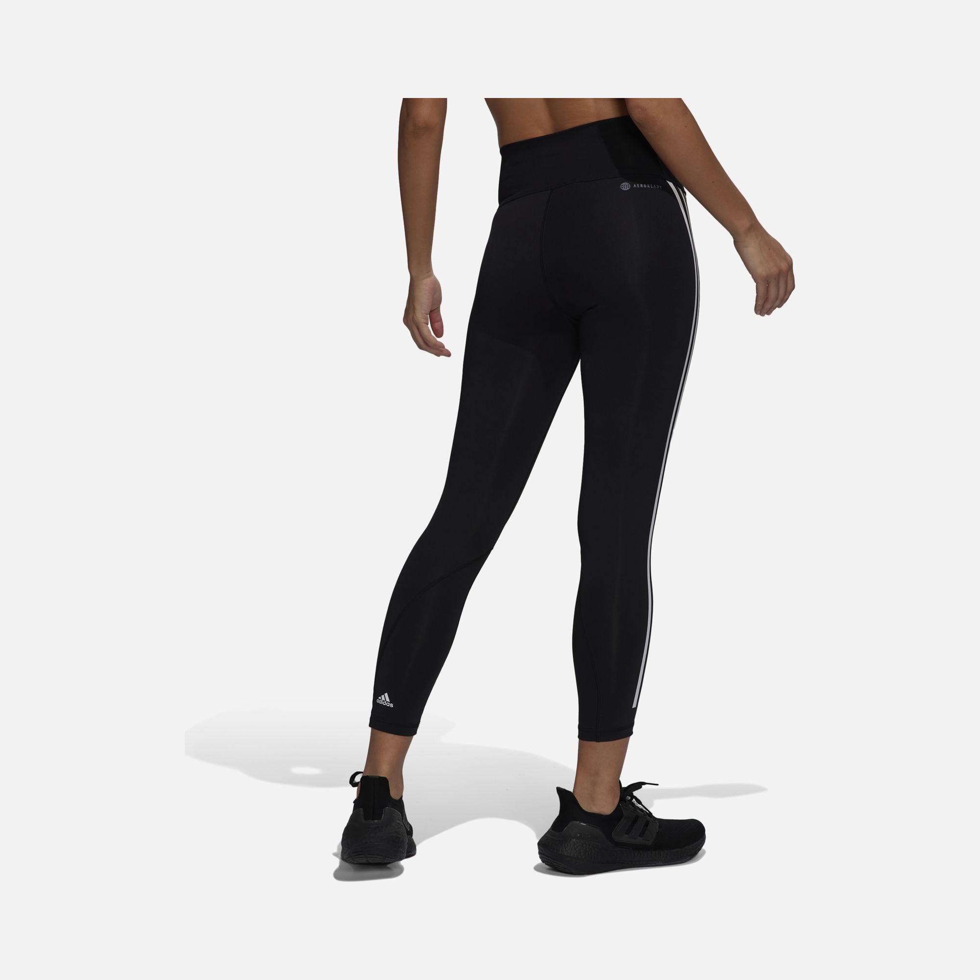 adidas Training Aeroready 3-Stripes Optime Trainicons 7/8 Leggings Kadın Tayt