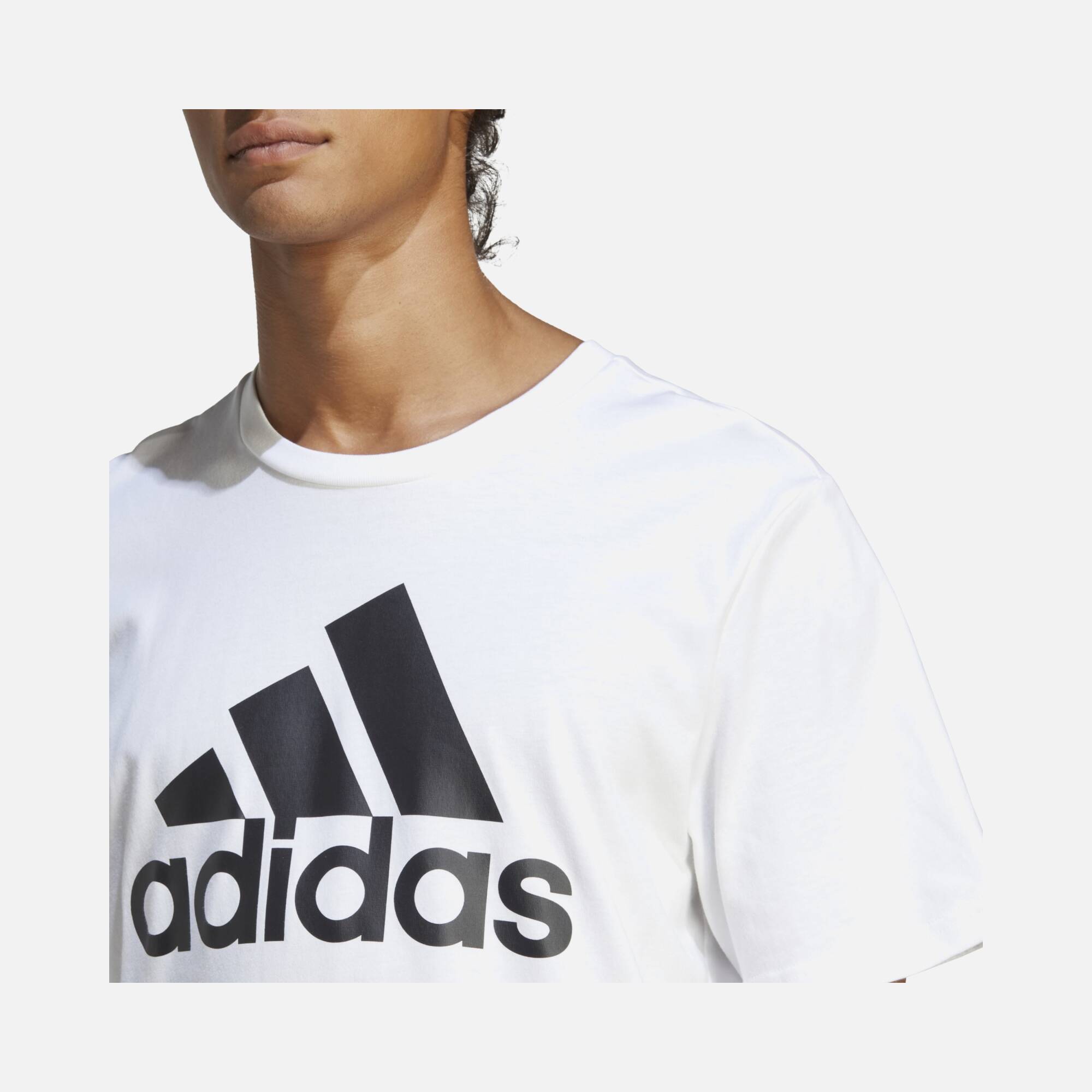 adidas Essentials Single Jersey Big Logo Short-Sleeve Erkek Tişört