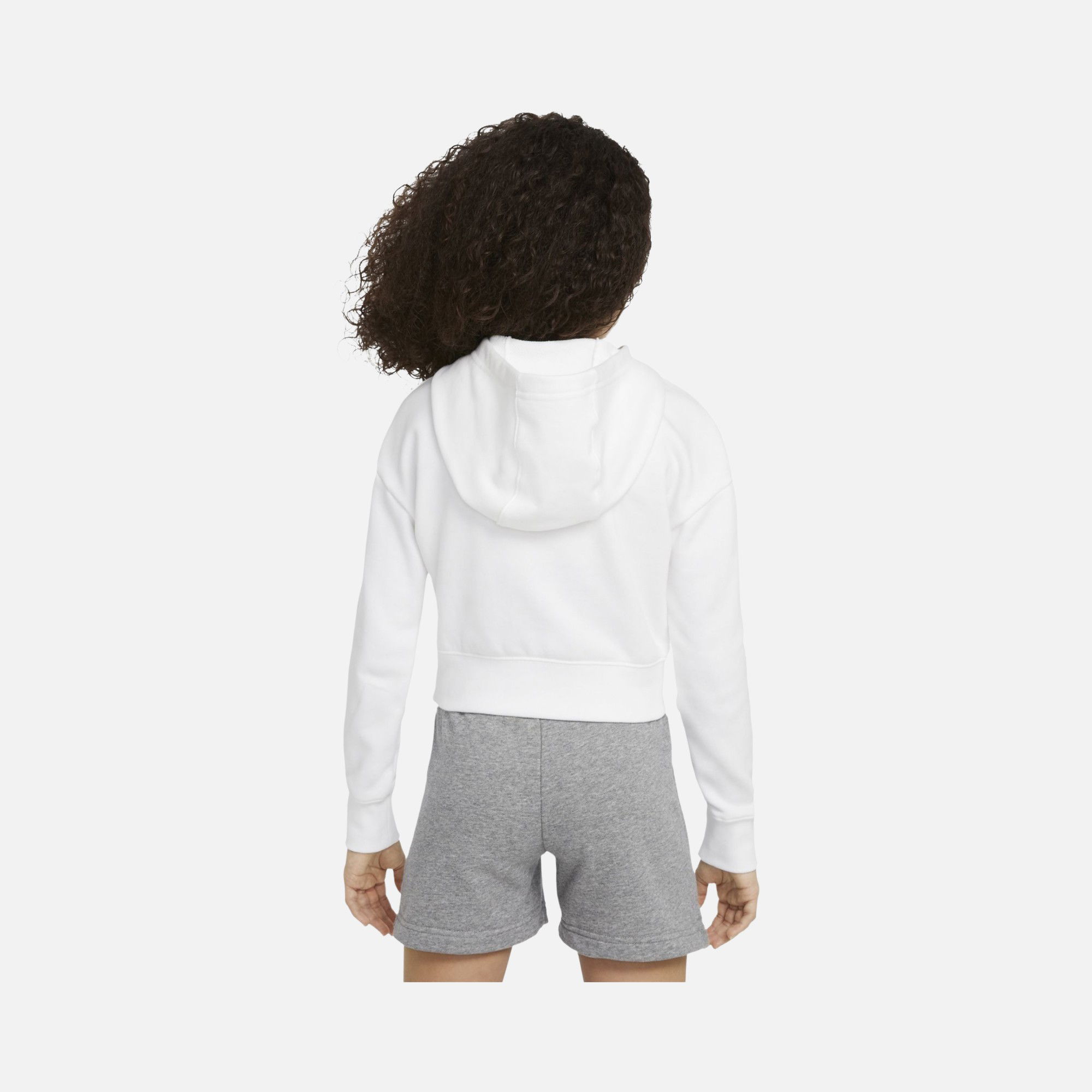 Nike Sportswear Air French Terry Cropped Hoodie (Girls') Çocuk Sweatshirt