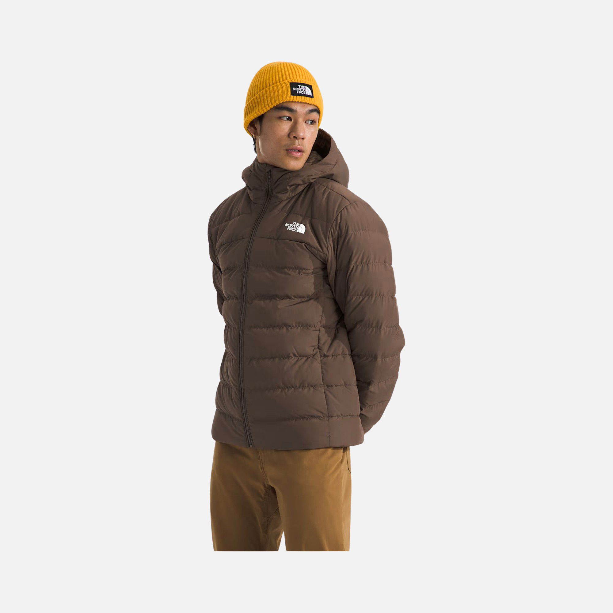 North Face Aconcagua III Goose Down 600 Full-Zip Hoodie Erkek Mont