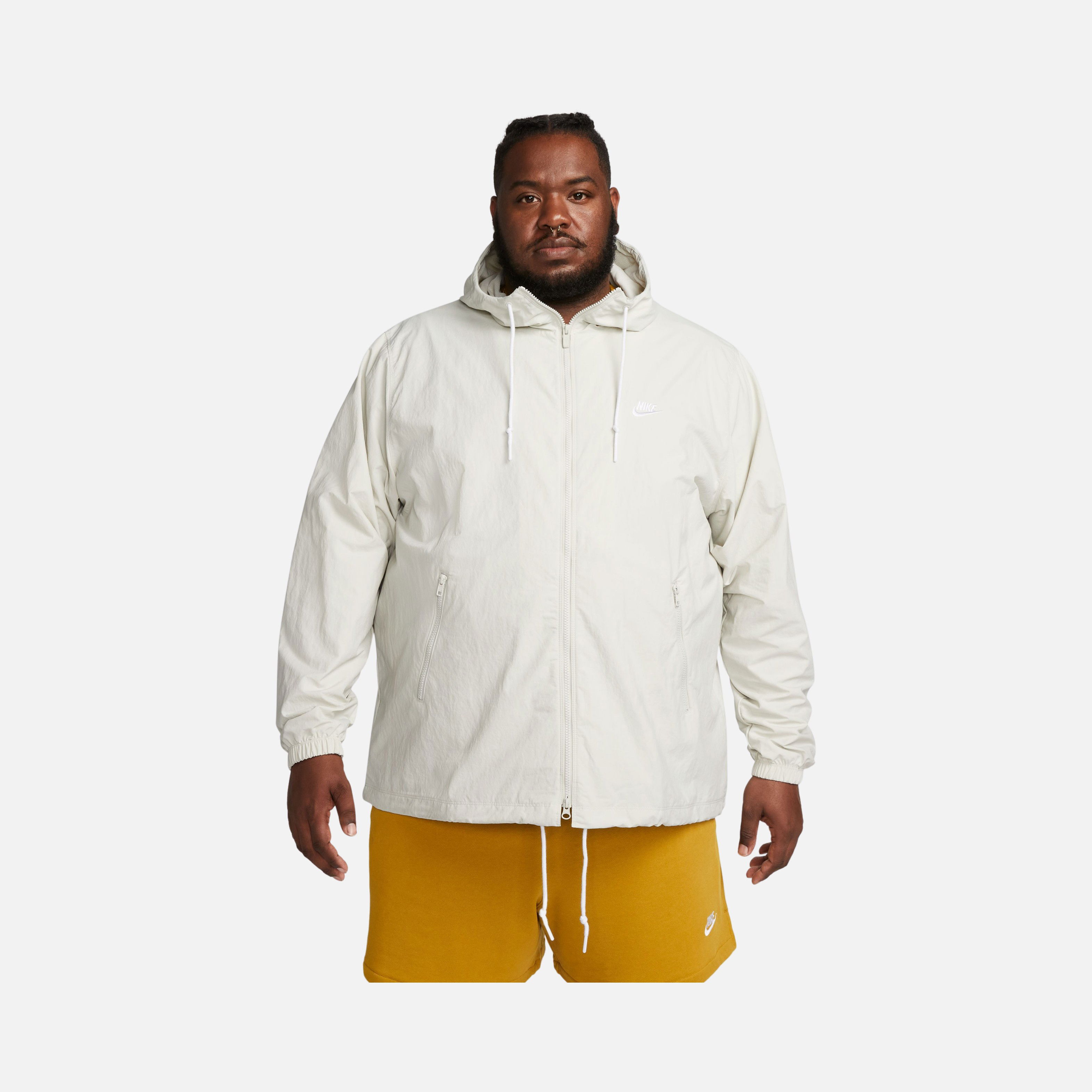 Nike Sportswear Club Woven Lined Full-Zip Hoodie Erkek Ceket