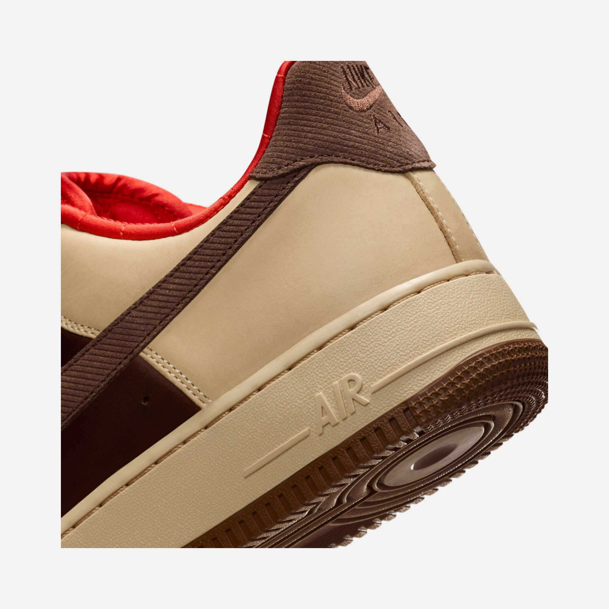 Nike Air Force 1 '07 ''Velvet Swoosh Details'' Erkek Spor Ayakkabı