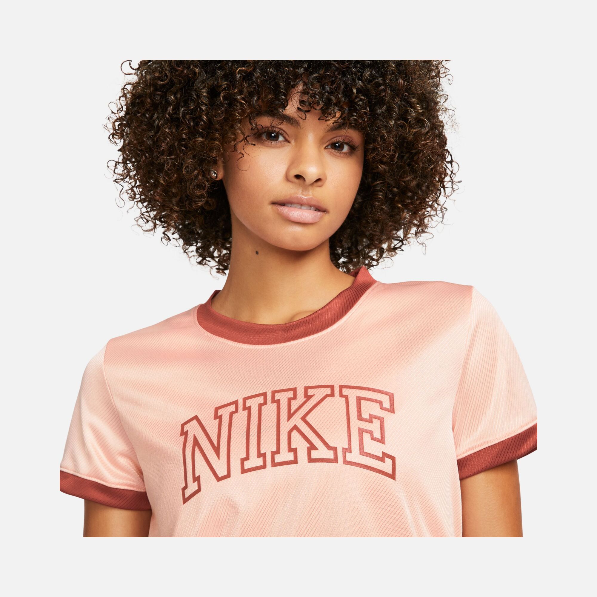 Nike Dri-Fit Swoosh Graphic Running Short-Sleeve Kadın Tişört