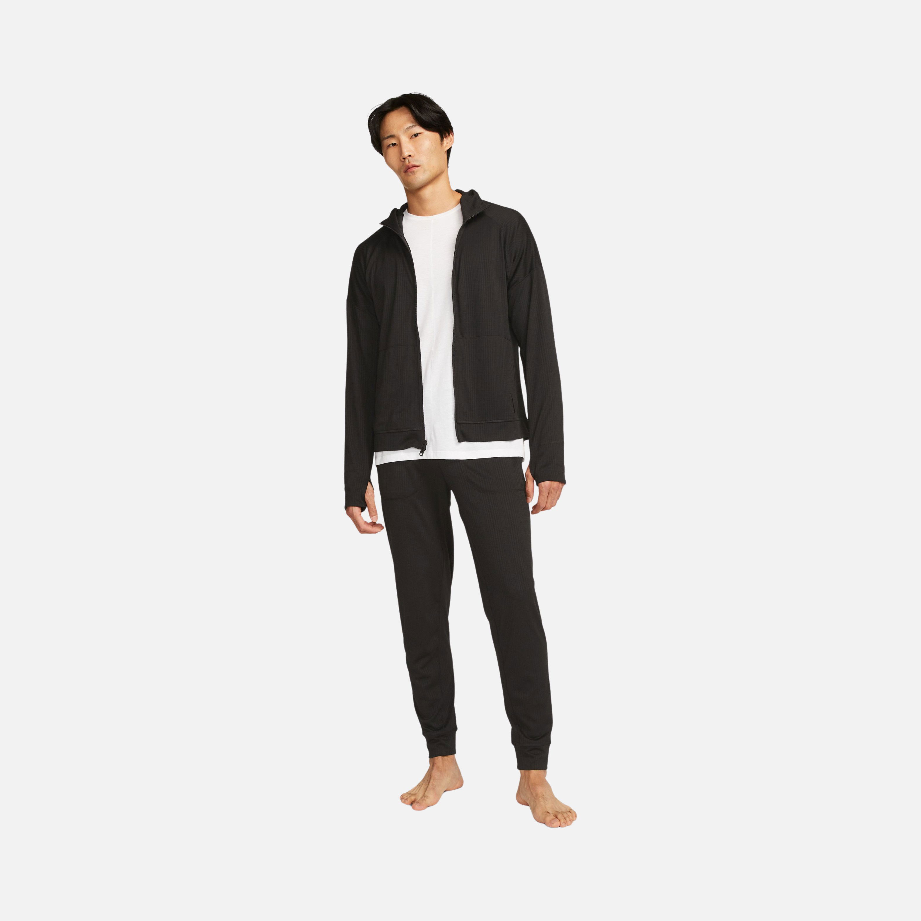 Nike Yoga Dri-Fit Statement Jersey Training Full-Zip Hoodie Erkek Sweatshirt