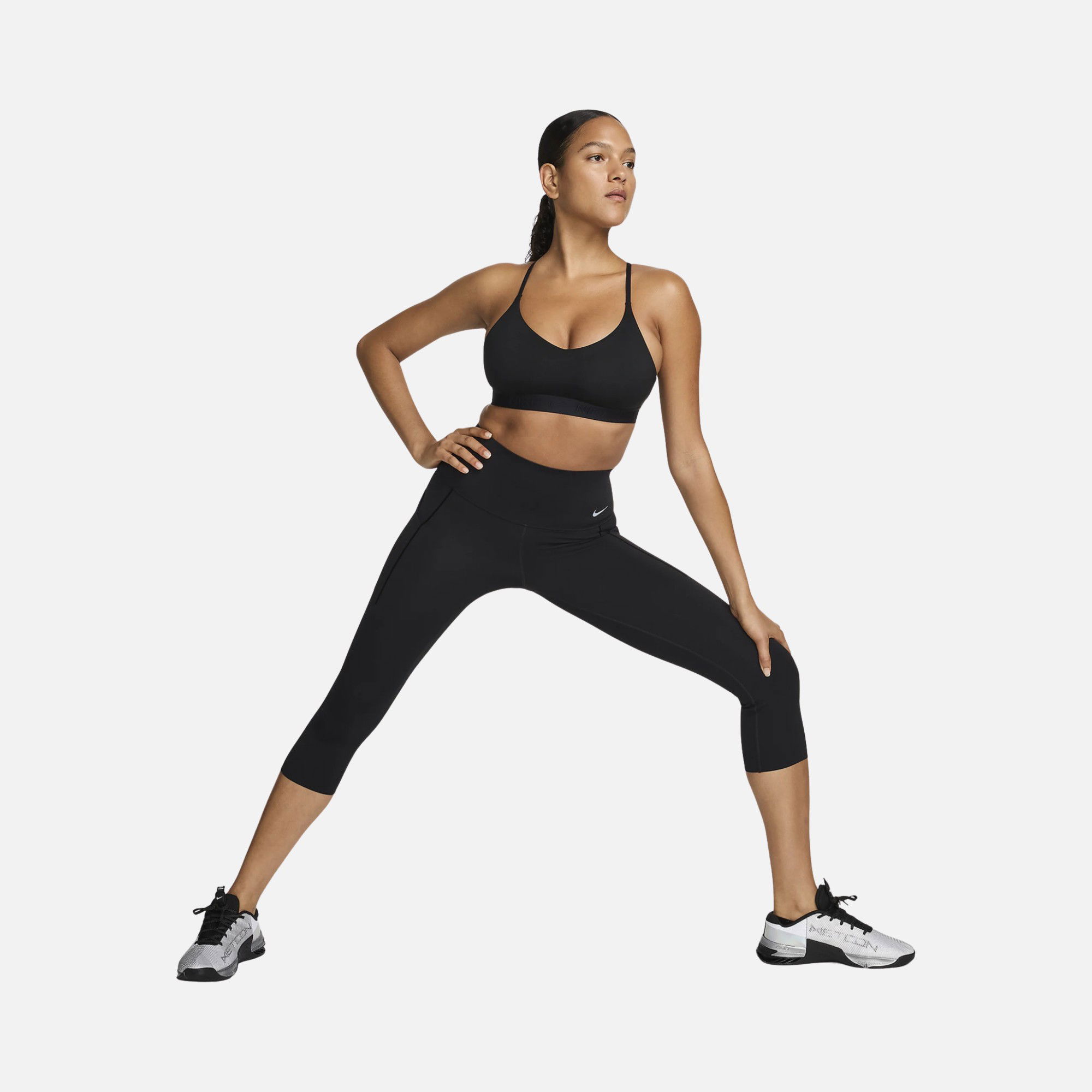 Nike Indy Light-Support Padded Adjustable Training Sports Kadın Bra