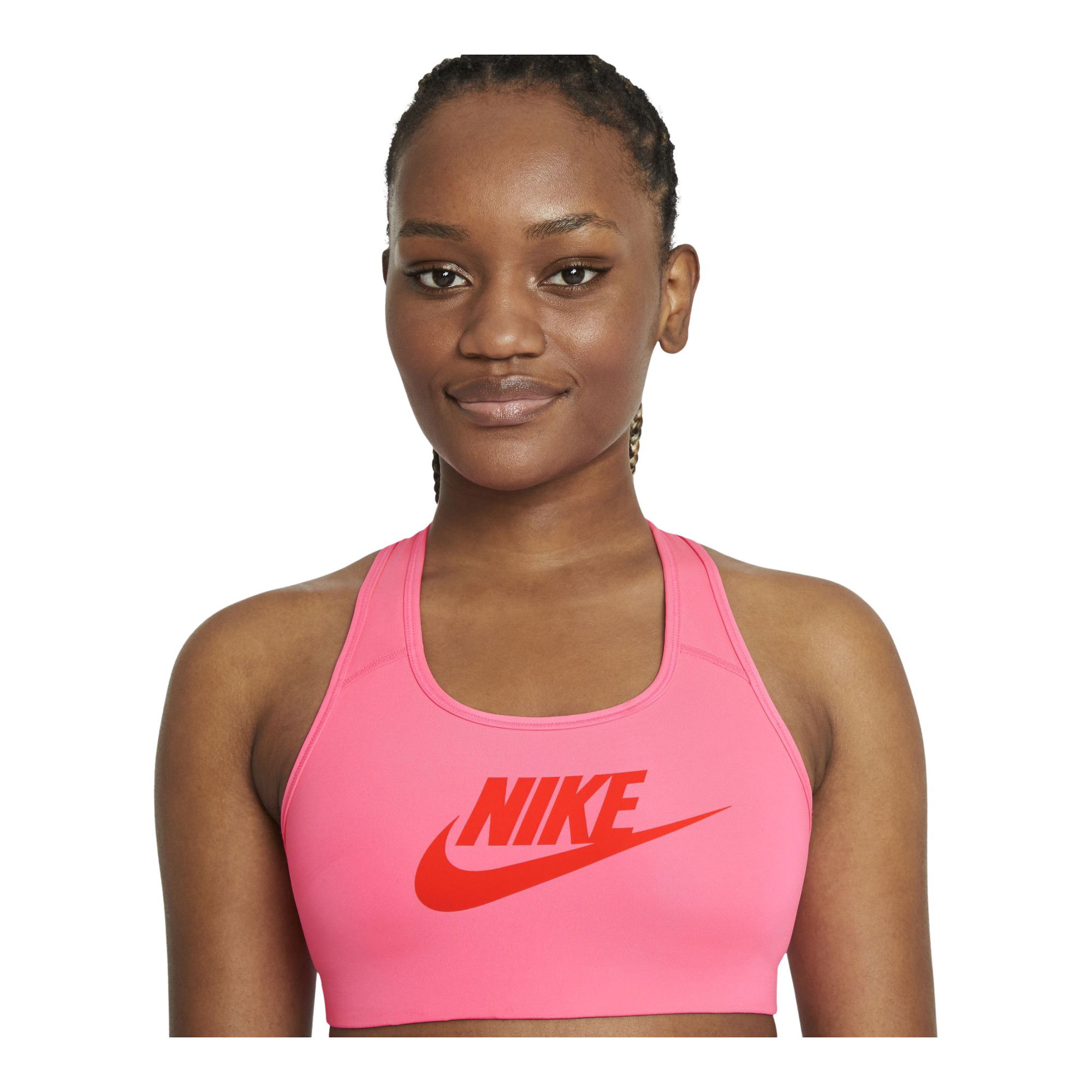 Nike Dri-Fit Swoosh Medium-Support Non-Padded Training Kadın Bra