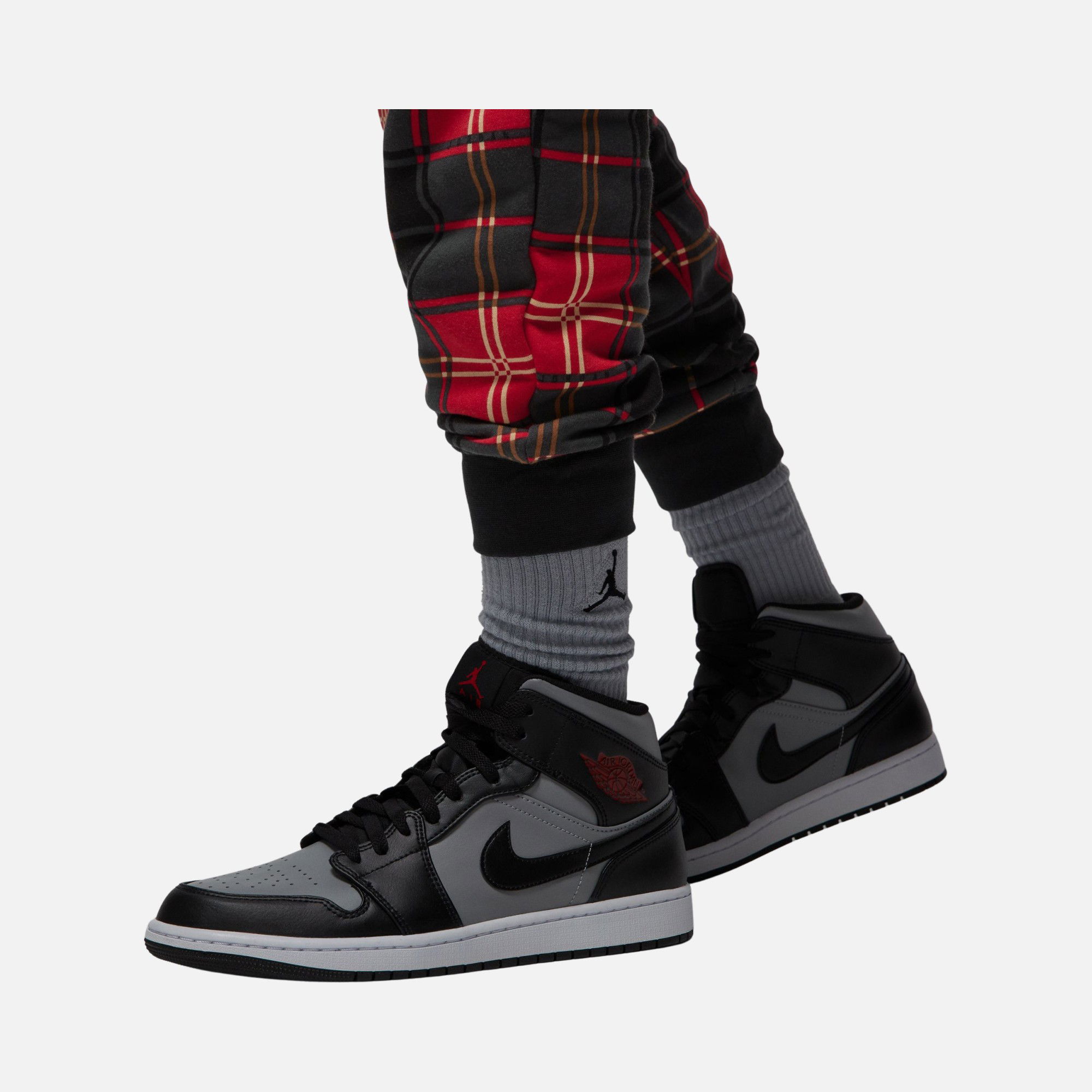 Nike Jordan Essential Flight Artist Series Plaid Fleece Erkek Eşofman Altı