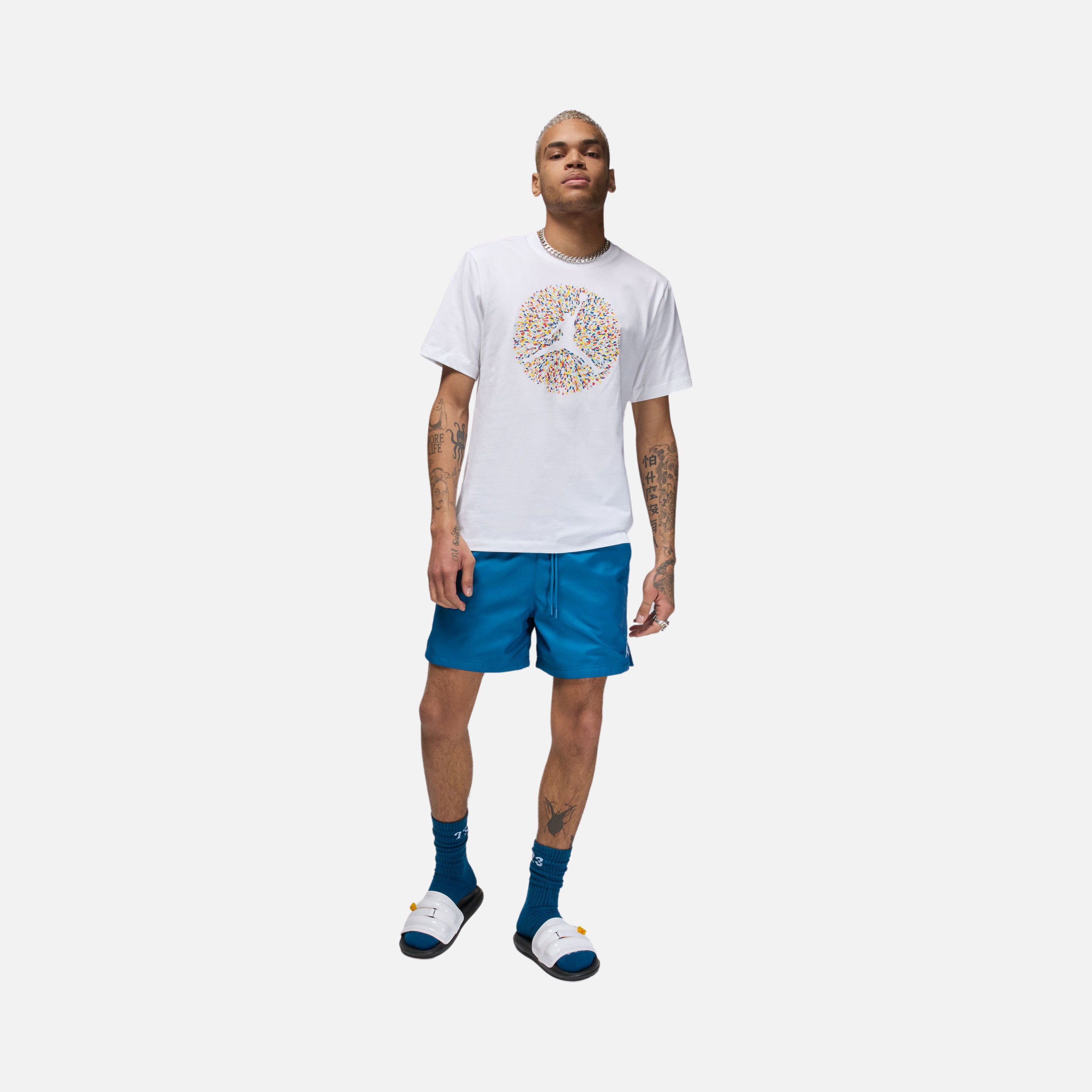 Nike Jordan Flight Essentials Pool Crew Short-Sleeve Erkek Tişört
