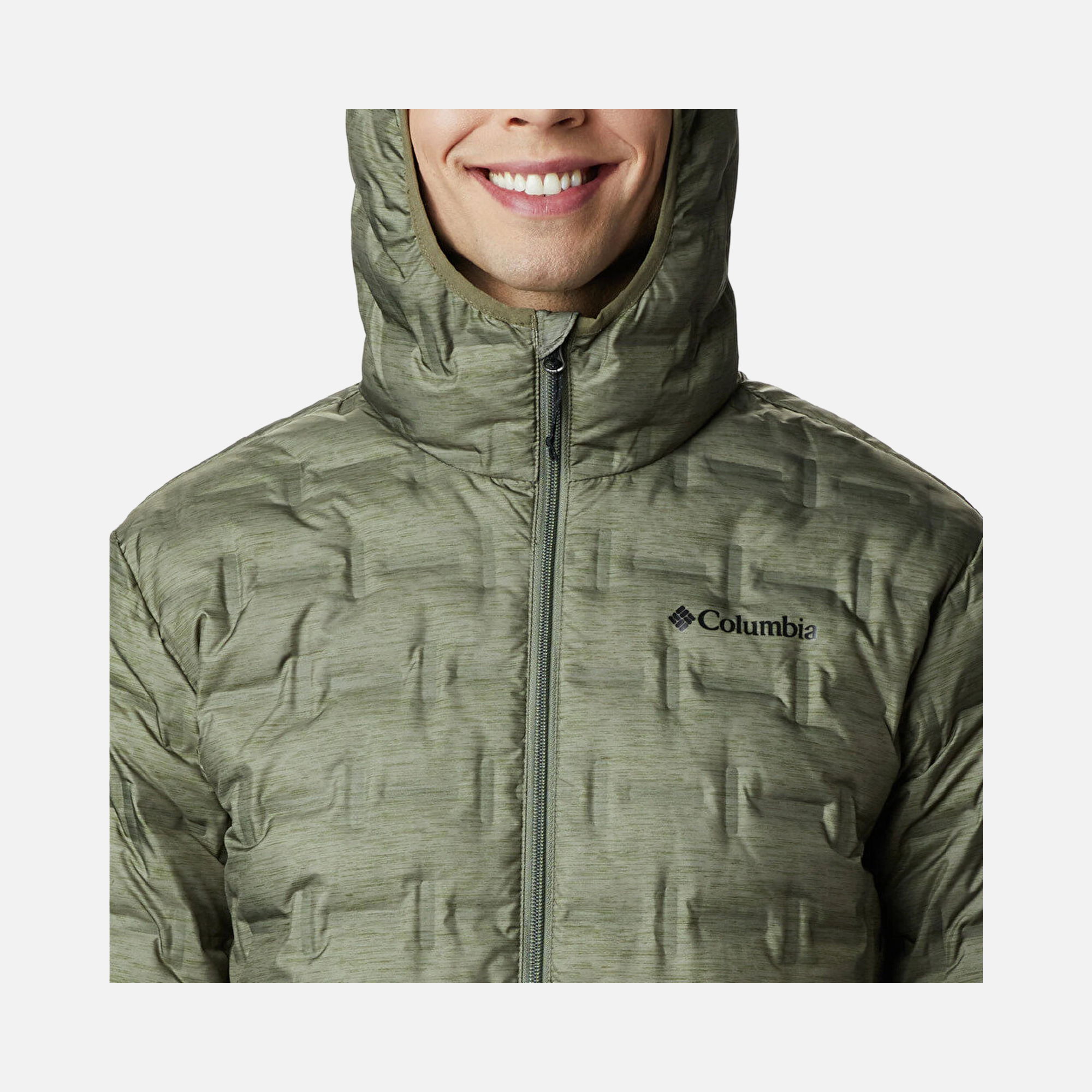 Columbia Delta Ridge™ Down Full-Zip Hoodie Erkek Mont
