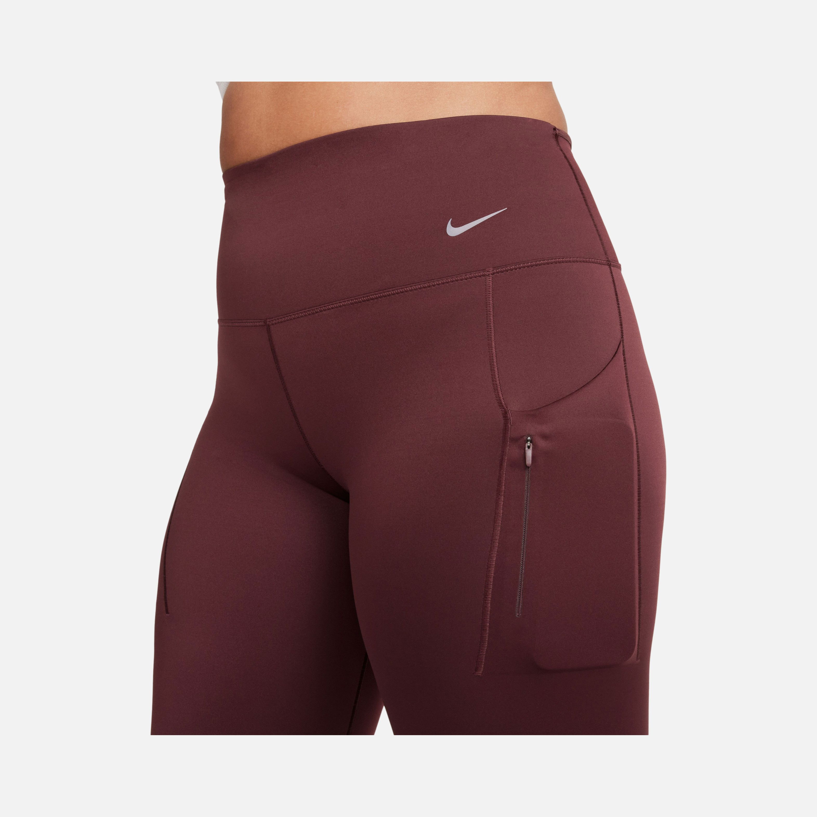 Nike Go Firm-Support High-Waisted With Pockets Running Kadın Tayt