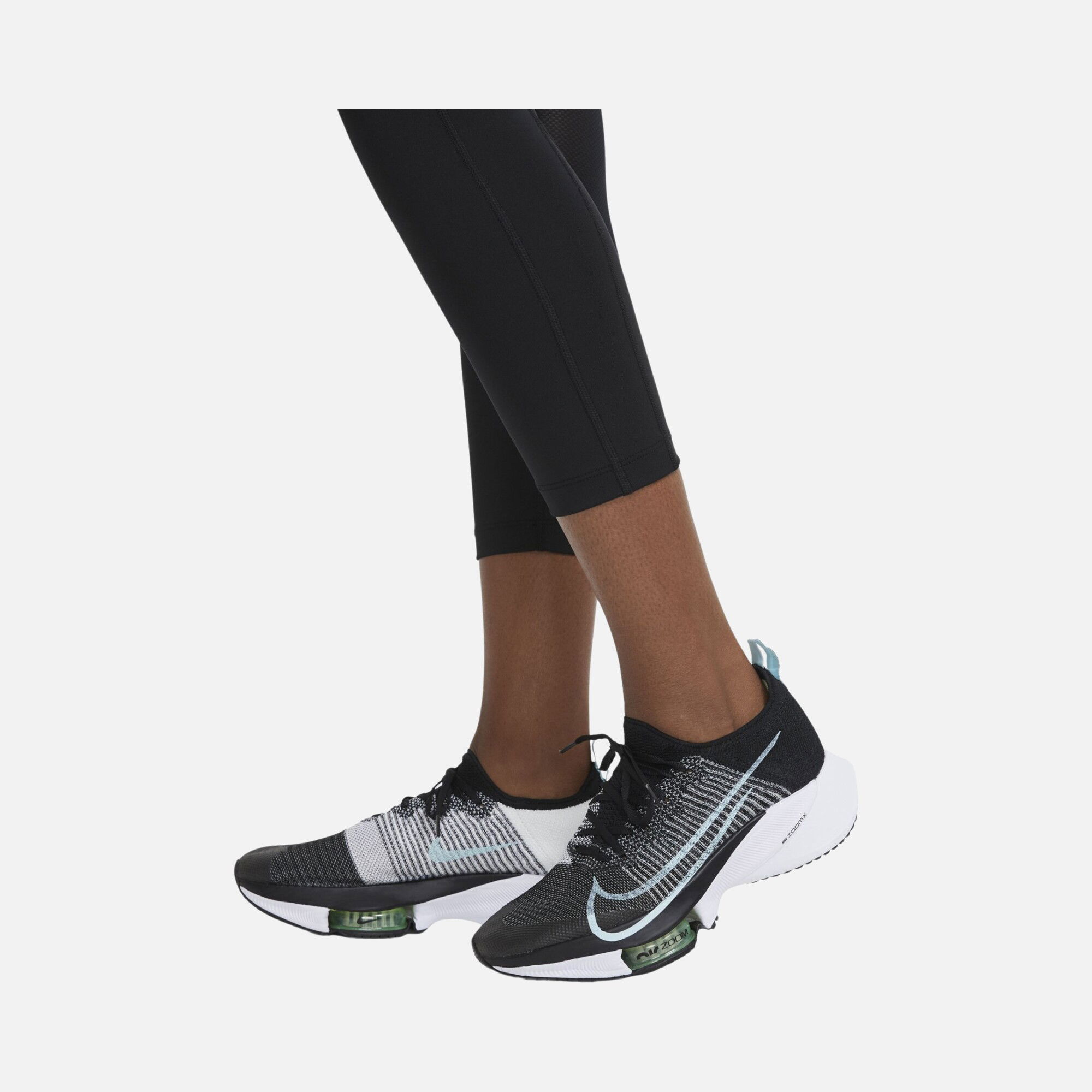 Nike Fast Mid-Rise Crop Running Kadın Tayt