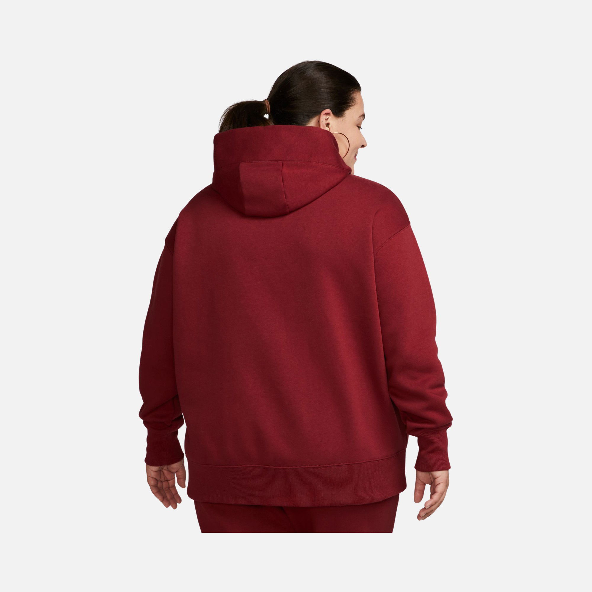 Nike Sportswear Phoenix Fleece Oversized Pullover Hoodie (Plus Size) Kadın Sweatshirt