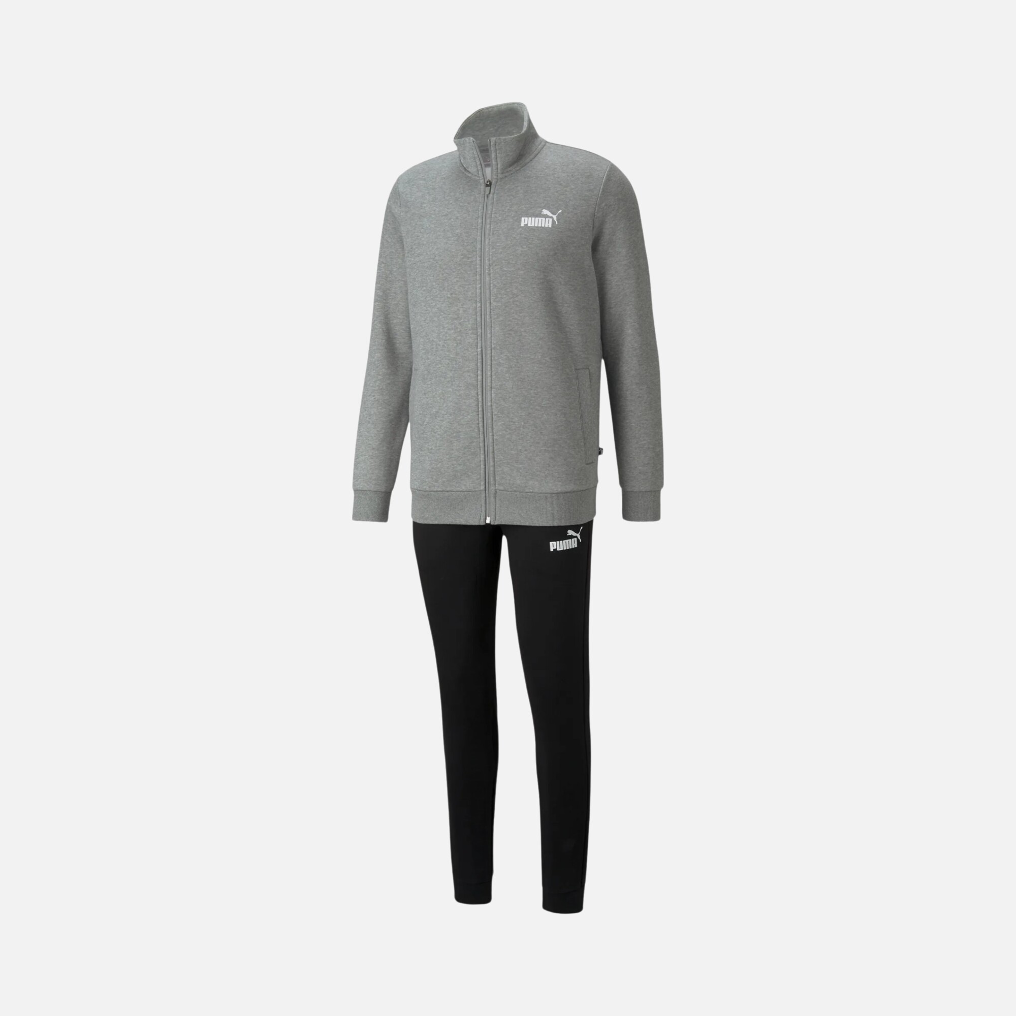 Puma Clean Sweat Suit Fleece Erkek Eşofman Takımı