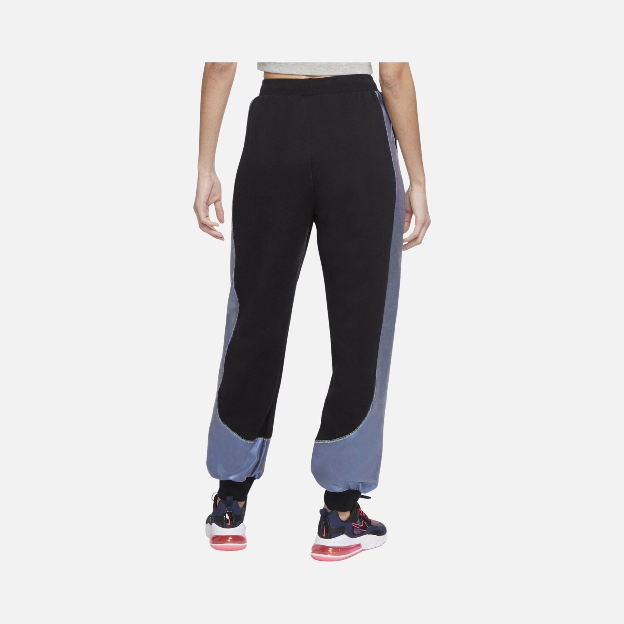 Nike Sportswear Fleece Graphic Mid-Rise Opal Shine Kadın Eşofman Altı