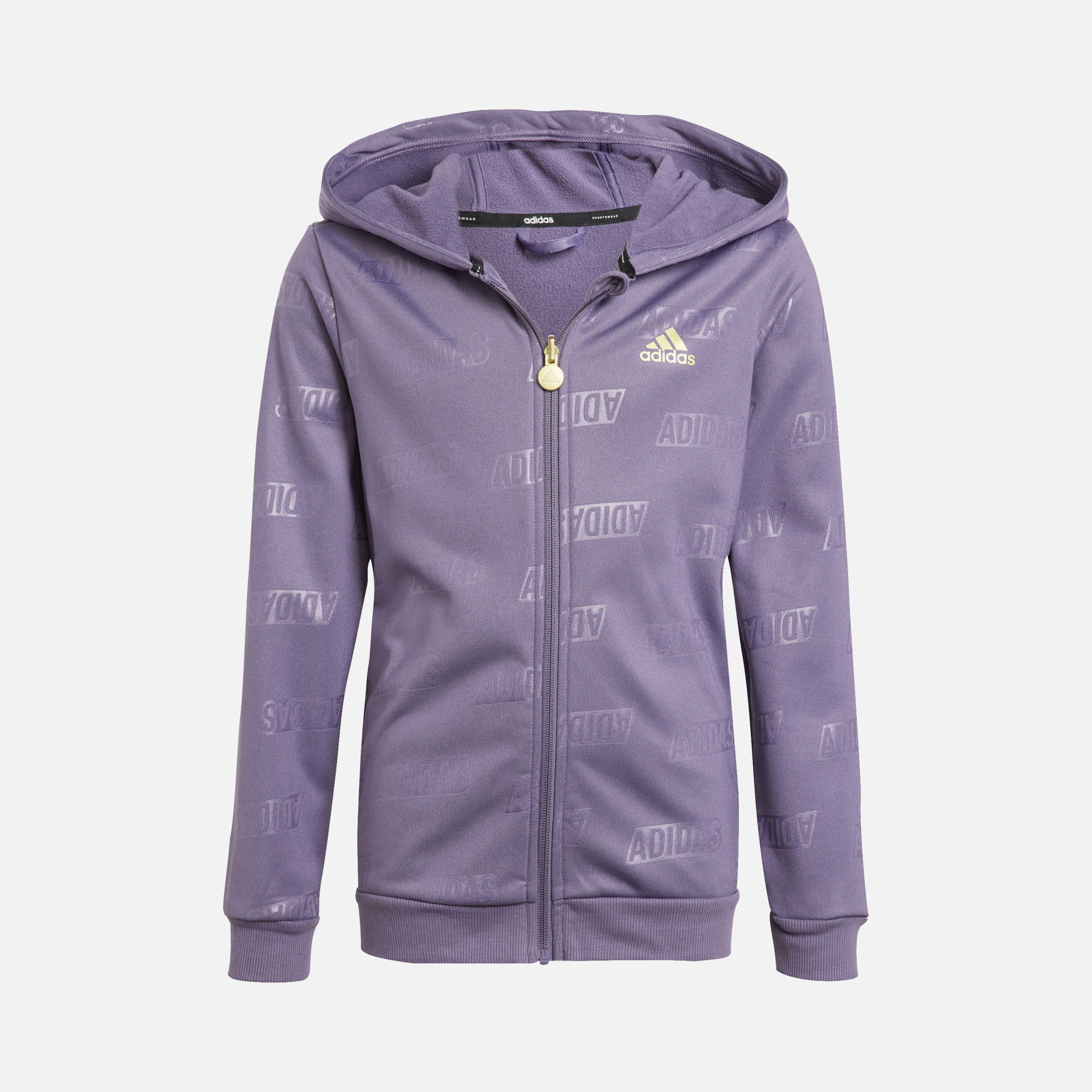 adidas Sportswear Brand Love Golden Full-Zip Hoodie Çocuk Sweatshirt