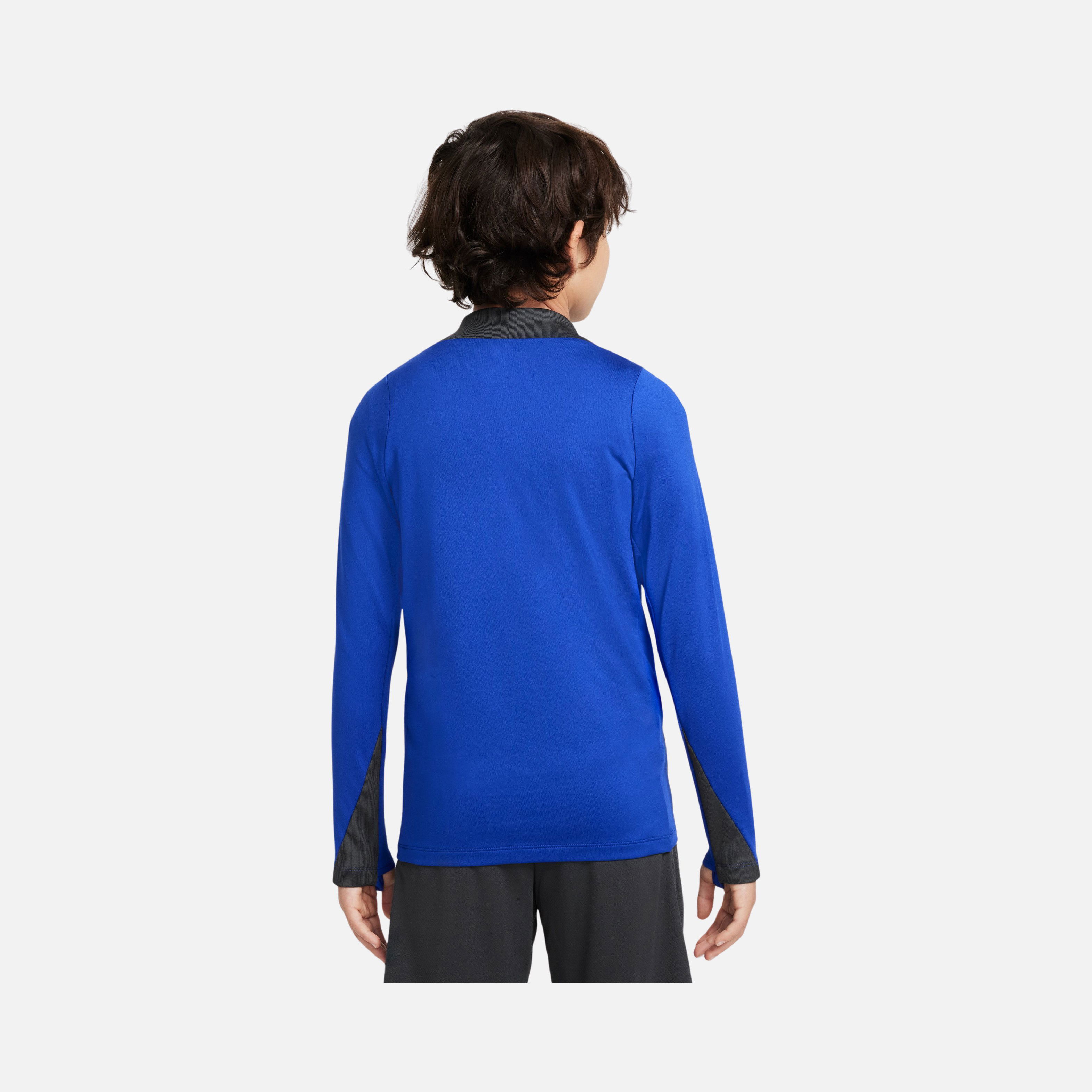 Nike F.C. Barcelona Strike Third Dri-Fit 1/4-Zip Training Long-Sleeve Çocuk Tişört