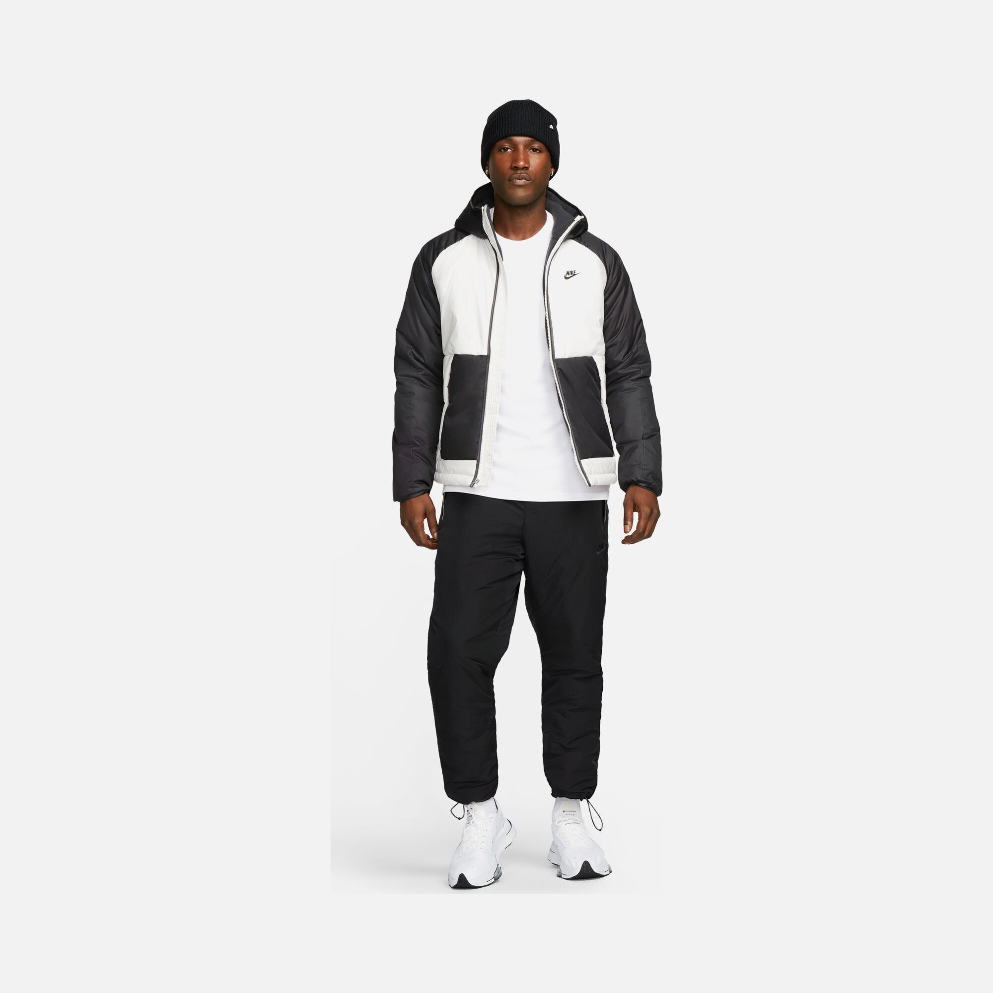 Nike Sportswear Therma-Fit Legacy Full-Zip Hoodie Erkek Mont