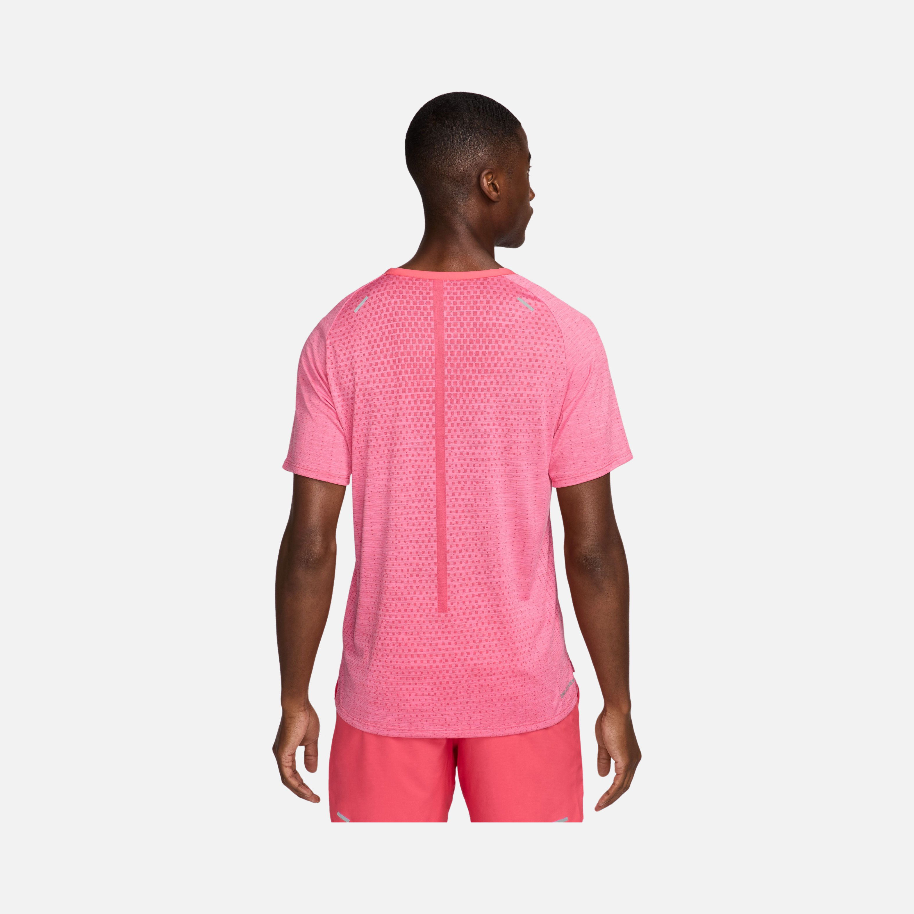 Nike Dri-Fit ADV TechKnit Ultra Running Short-Sleeve Erkek Tişört
