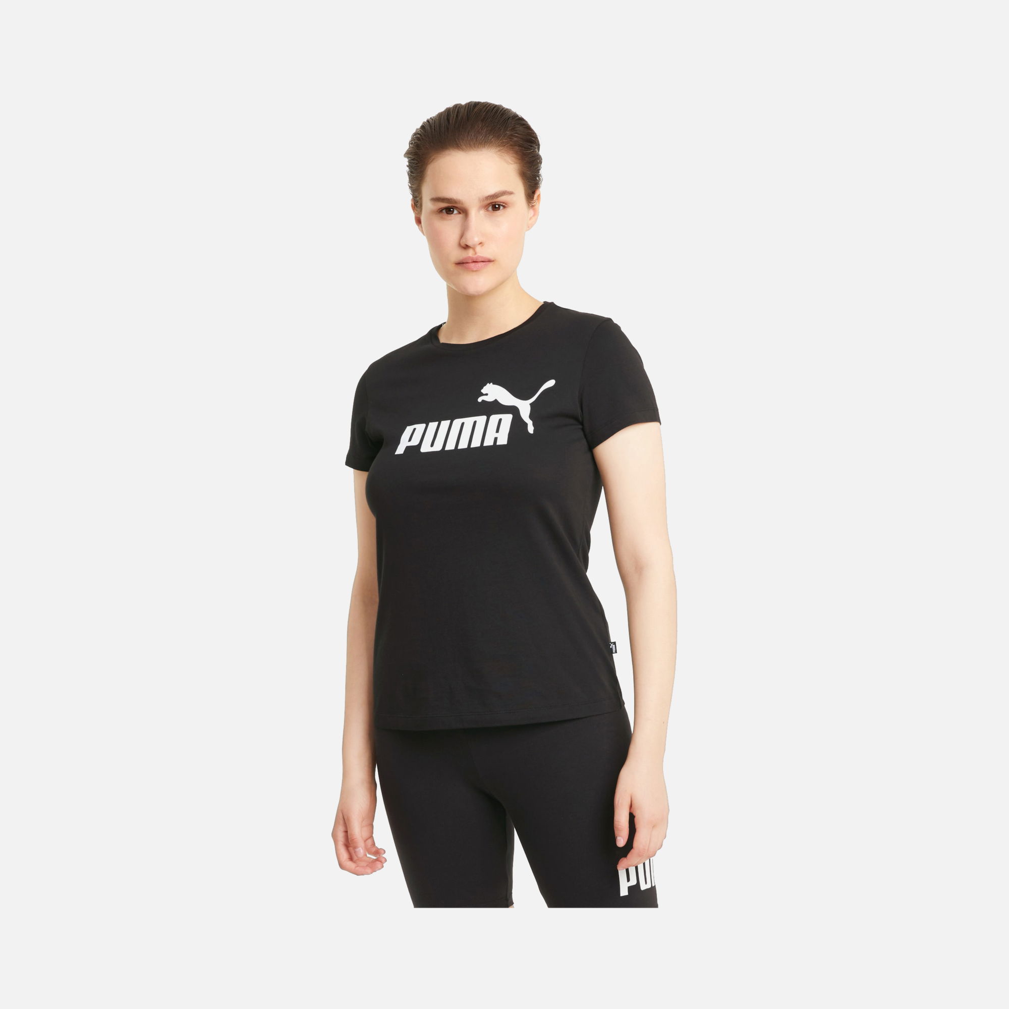 Puma Essential Logo Short-Sleeve Kadın Tişört