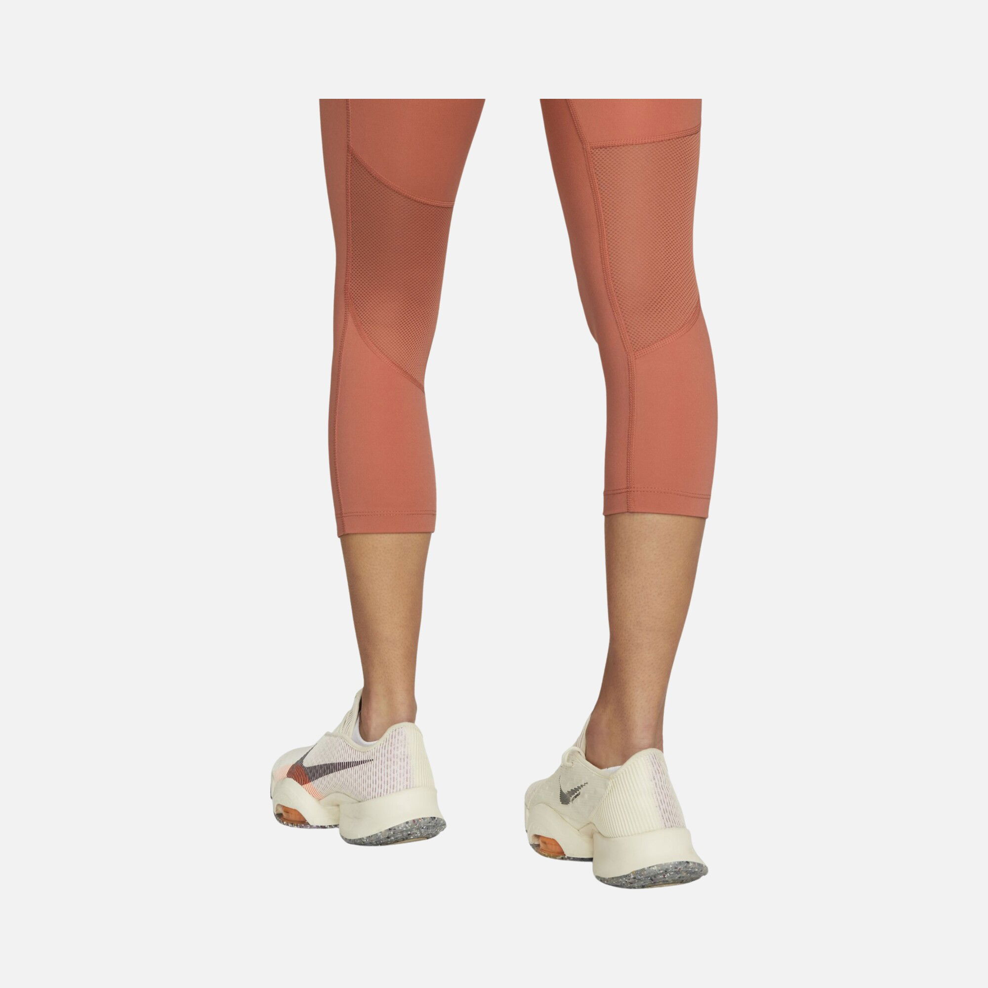 Nike Fast Mid-Rise Crop Running Kadın Tayt