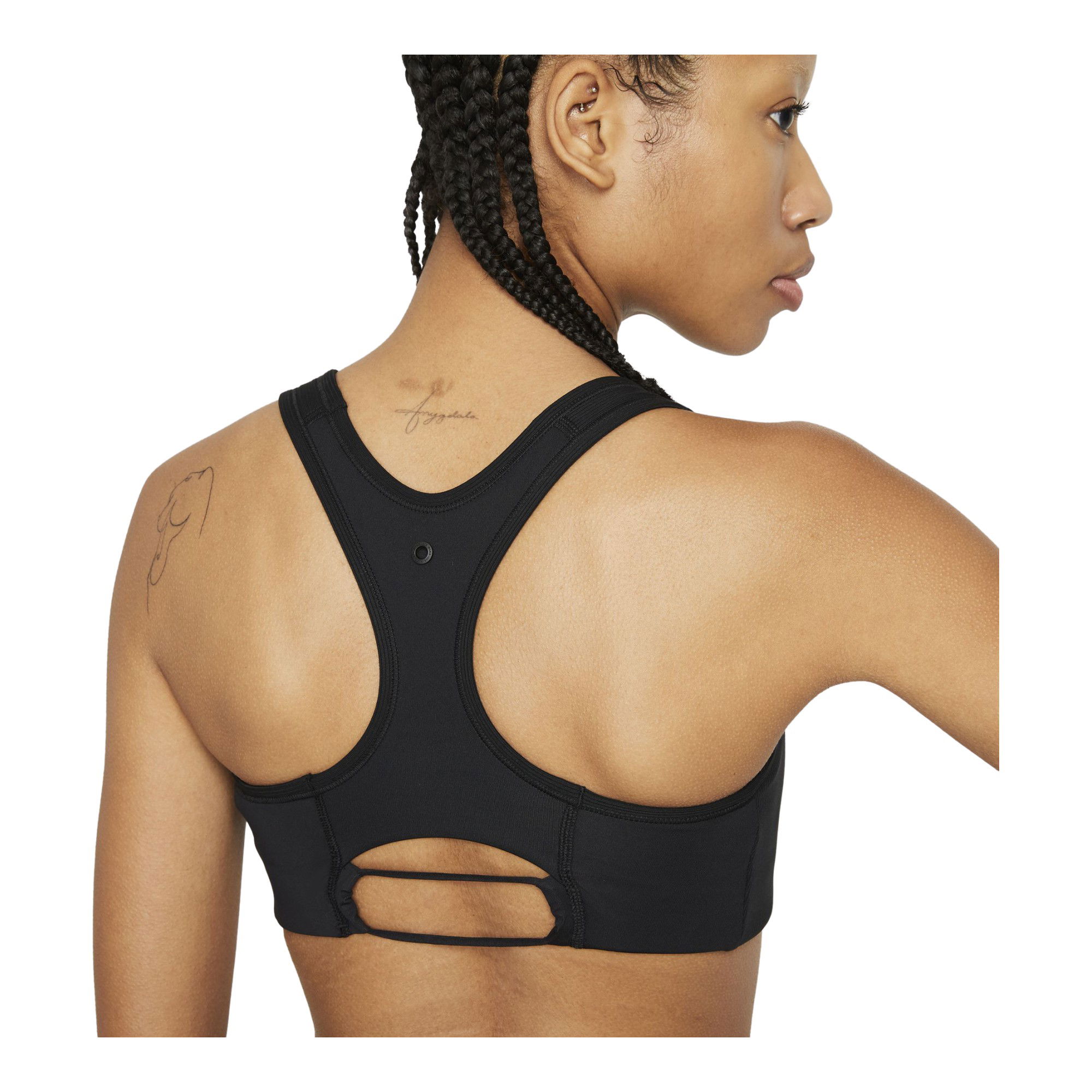 Nike Air Dri-Fit Swoosh Medium-Support 1-Piece Kadın Büstiyer