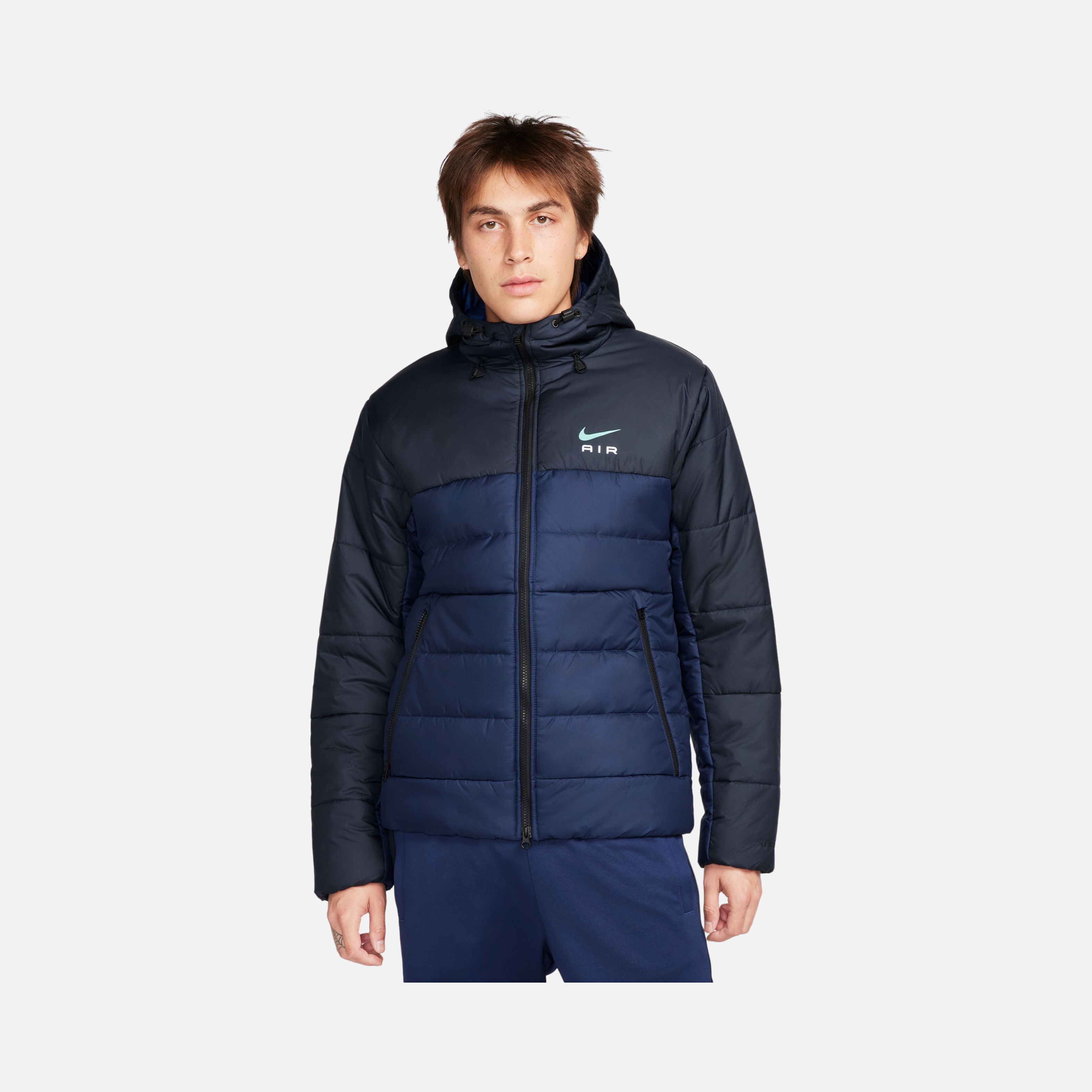 Nike Sportswear Swoosh Air Therma-Fit Synthetic-Fill Full-Zip Hoodie Erkek Ceket