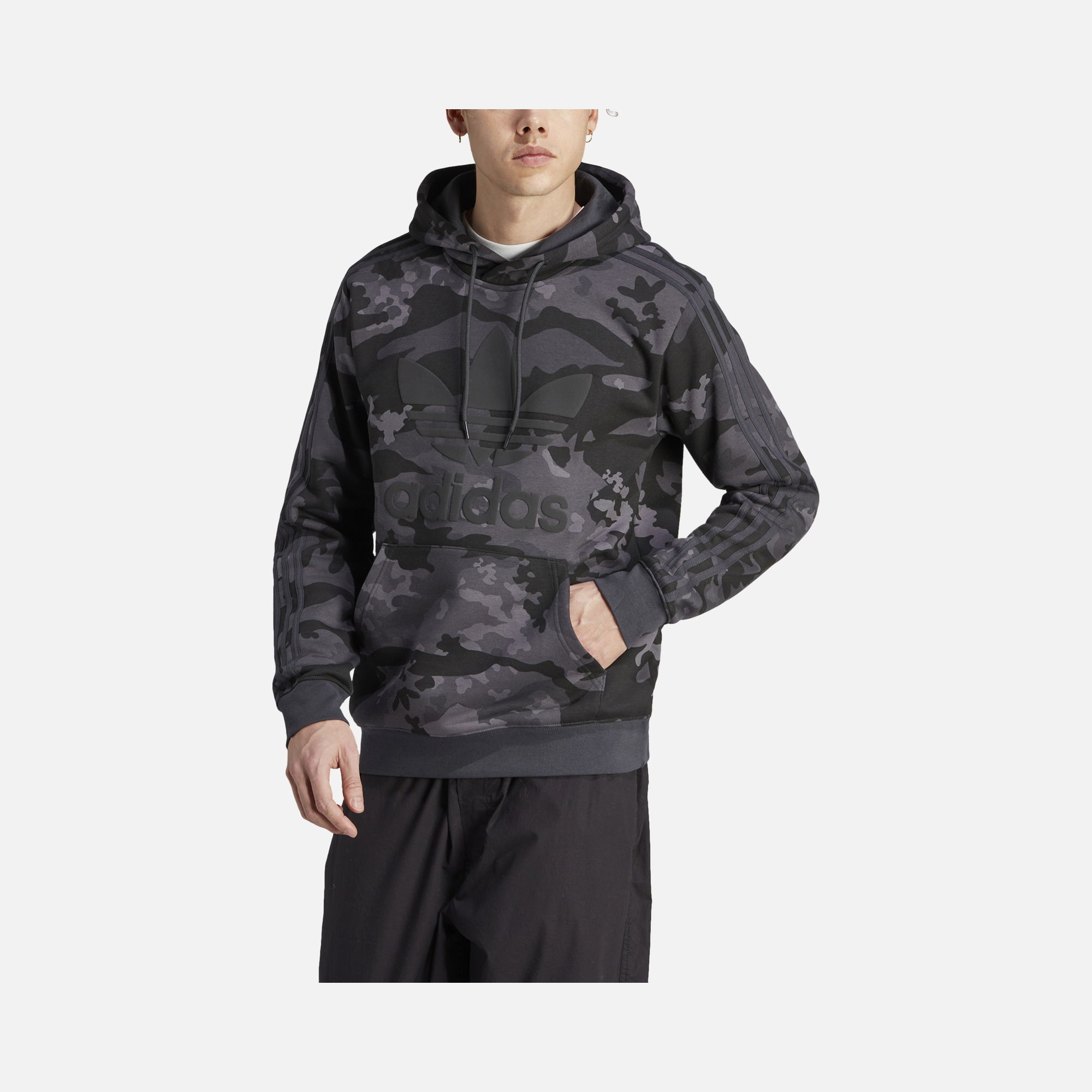 adidas Sportswear Graphics Camuoflage Hoodie Erkek Sweatshirt