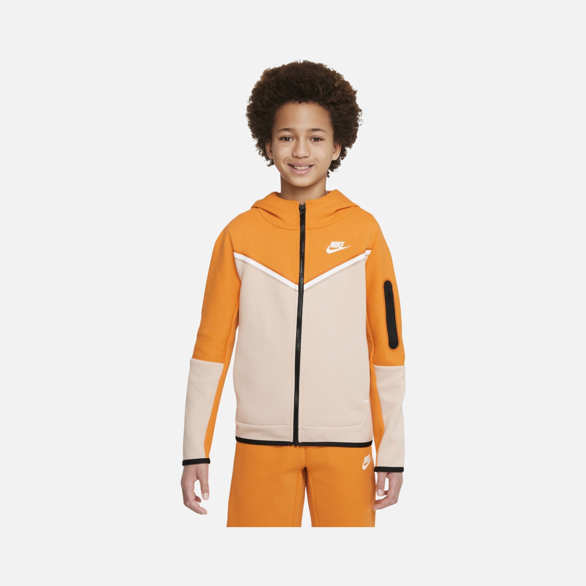 Nike Sportswear Tech Fleece Full-Zip Hoodie (Boys') Çocuk Sweatshirt