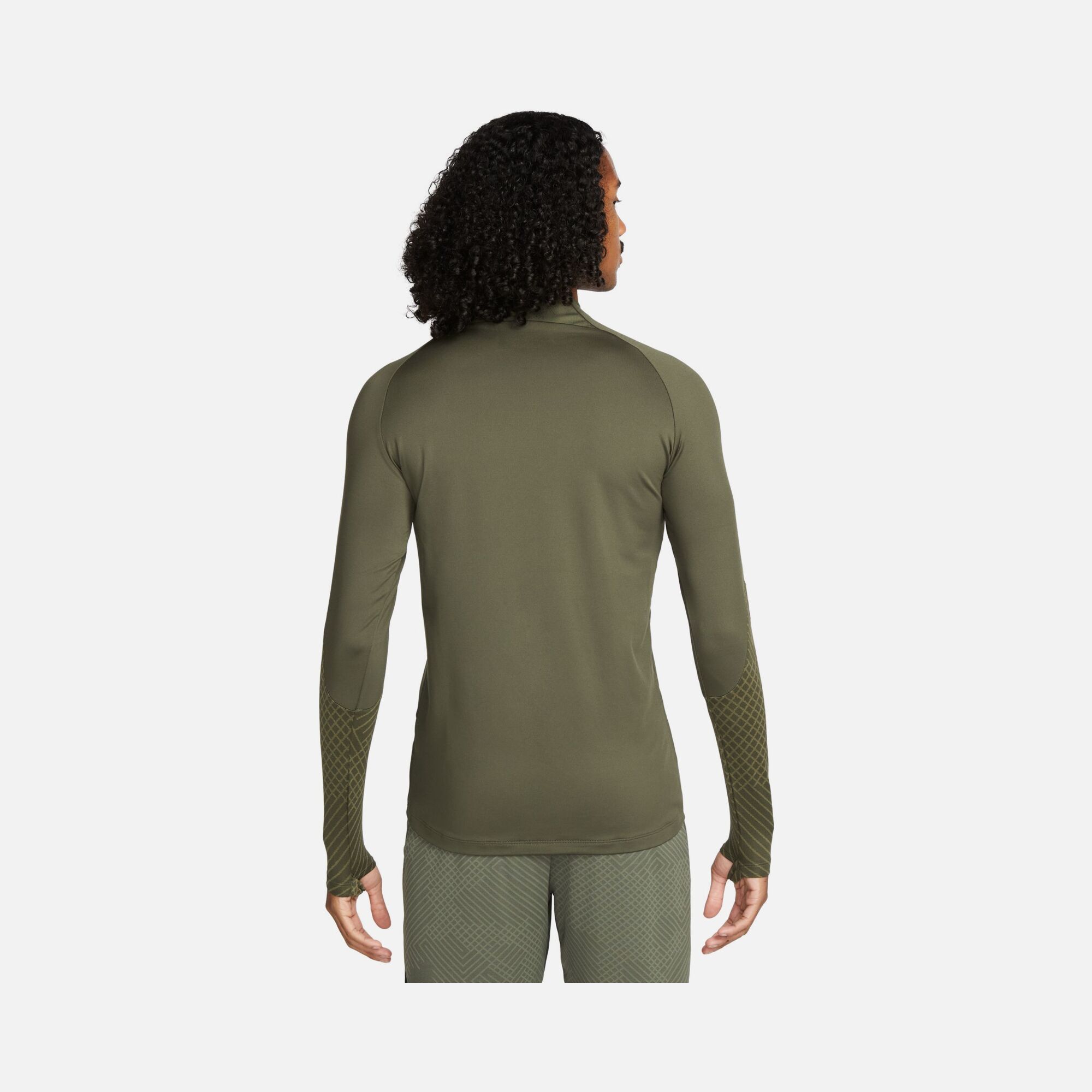 Nike Dri-Fit Strike Football Drill Training Half-Zip Long-Sleeve Erkek Tişört