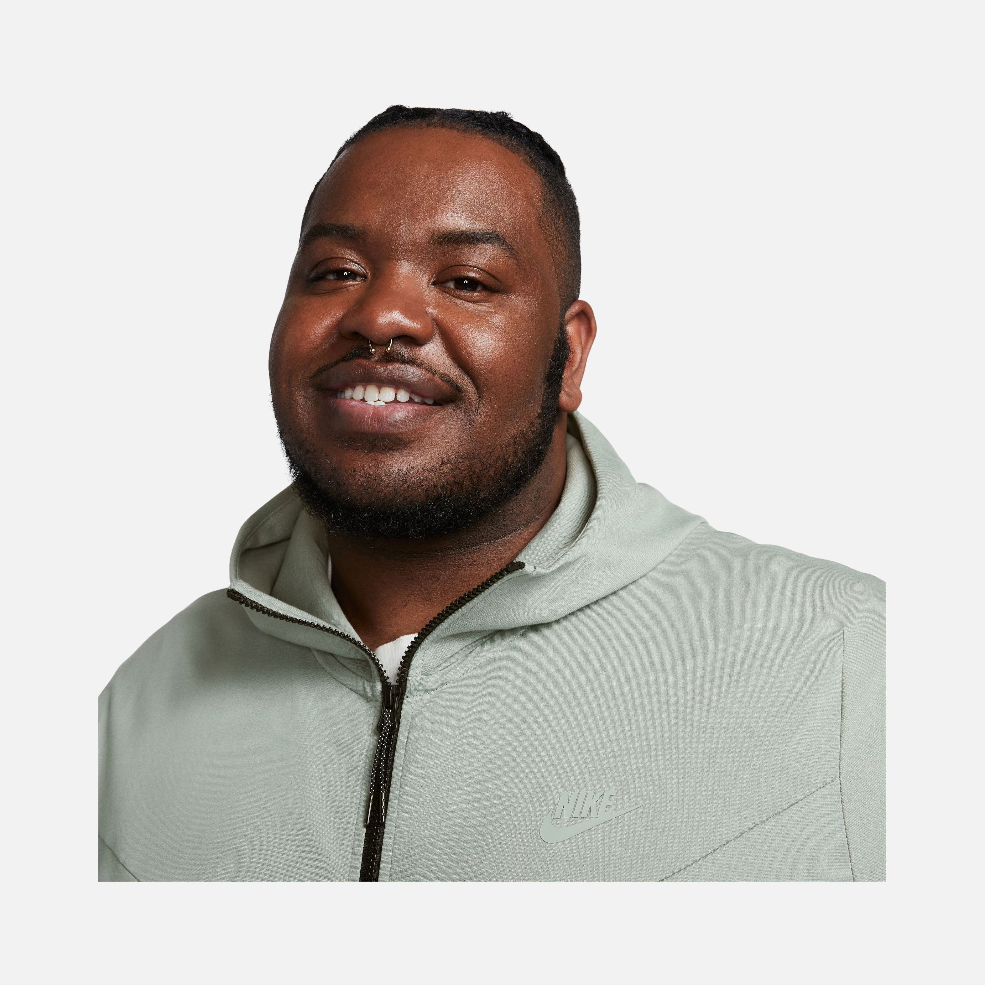 Nike Sportswear Tech Fleece Lightweight Full-Zip Hoodie Erkek Sweatshirt