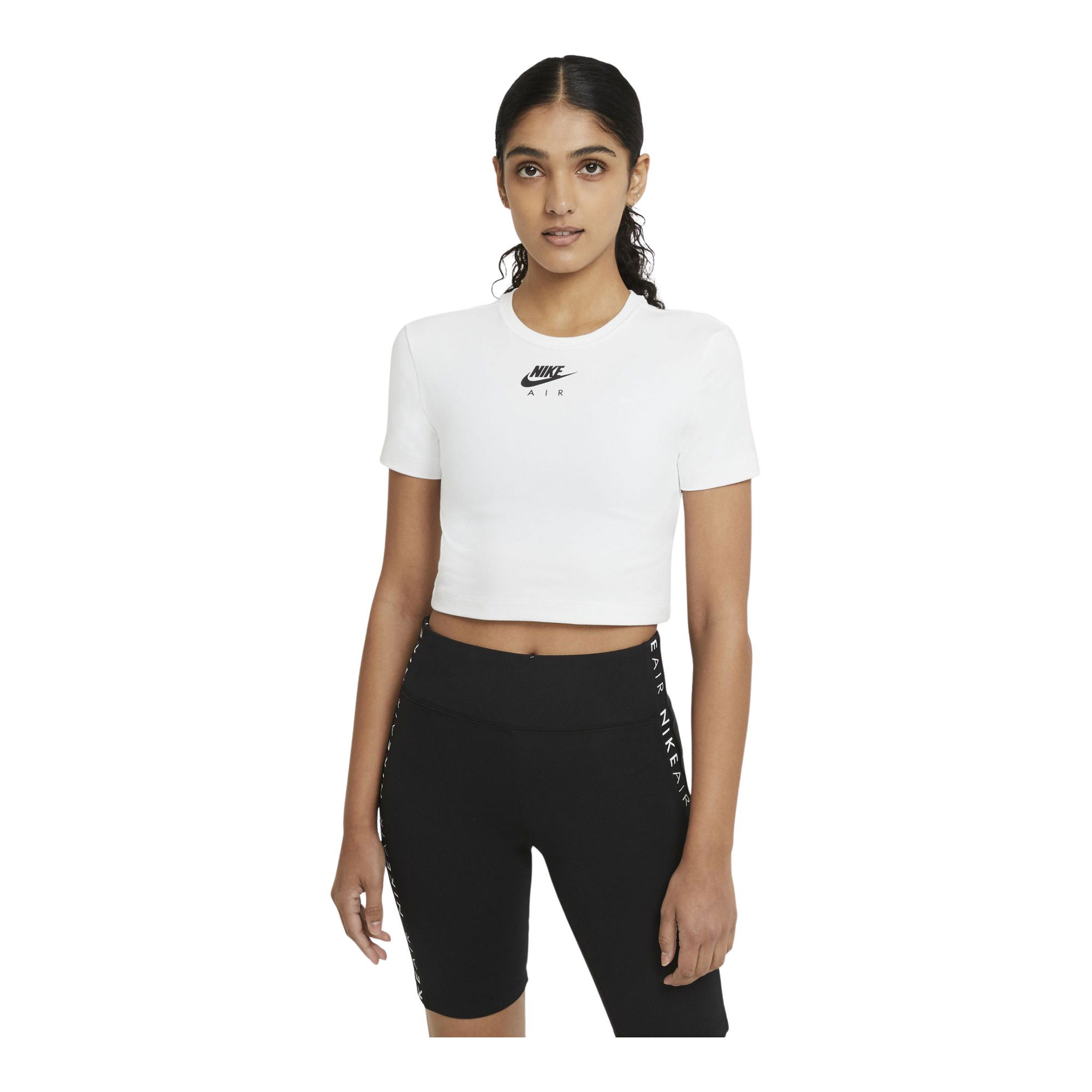 Nike Air Short-Sleeve Crop Top Kadın Tişört
