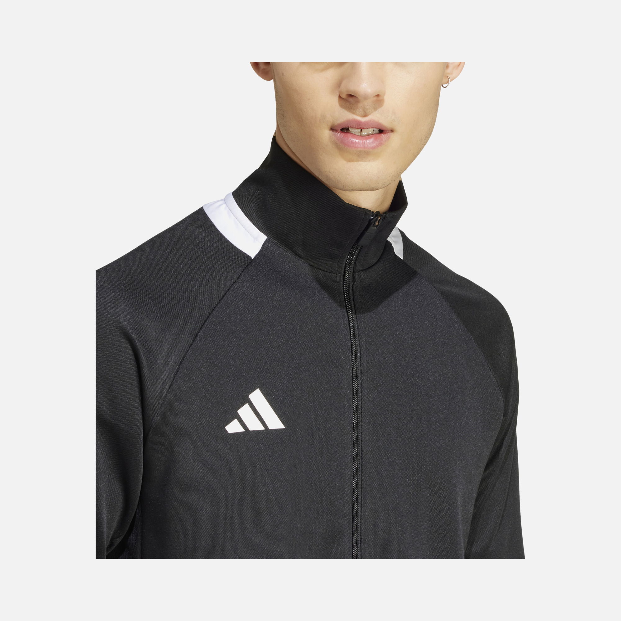 adidas Sereno AEROREADY Cut 3-Stripes Slim Full-Zip Erkek Sweatshirt