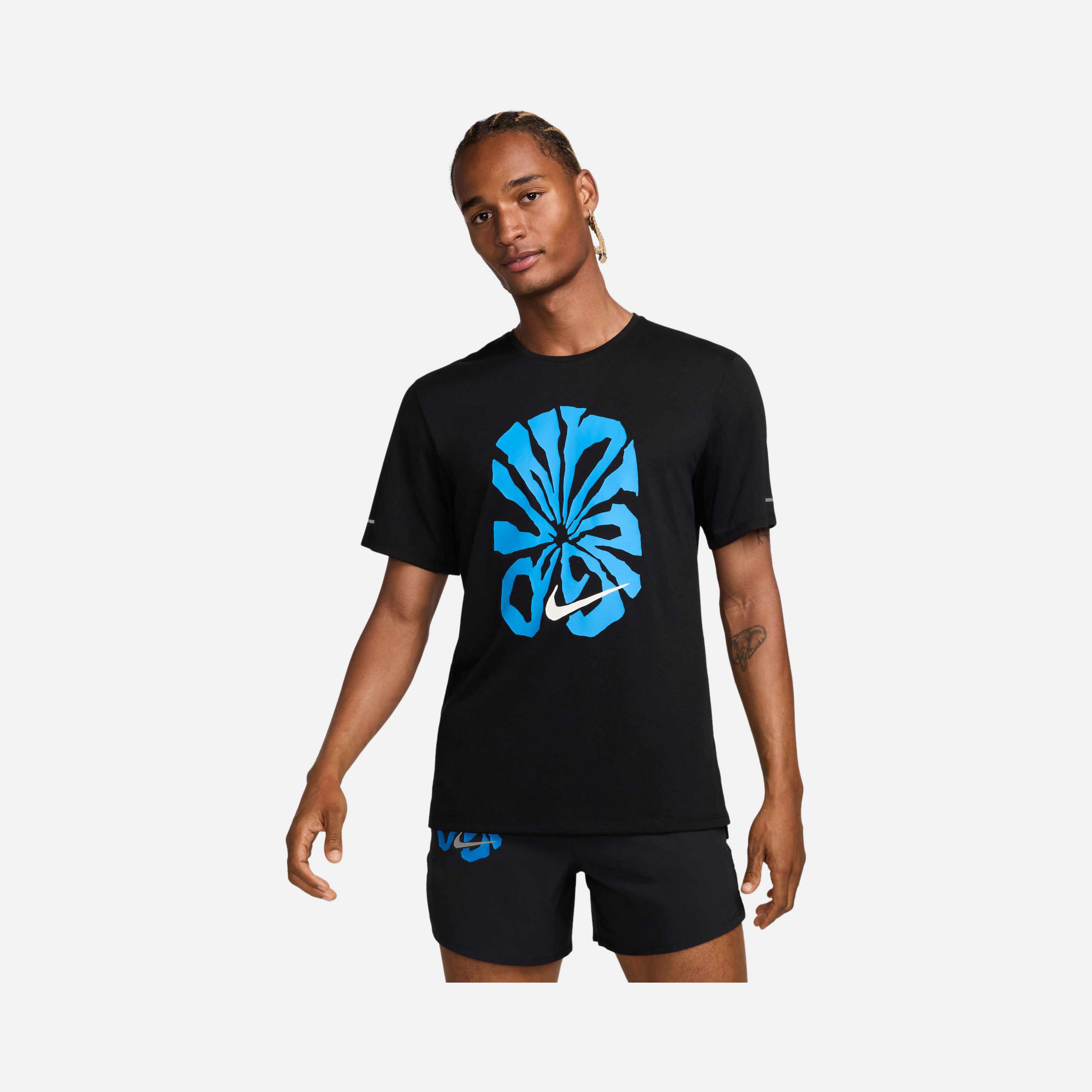 Nike Dri-Fit Rise 365 Run Energy FW24 Short-Sleeve Erkek Tişört