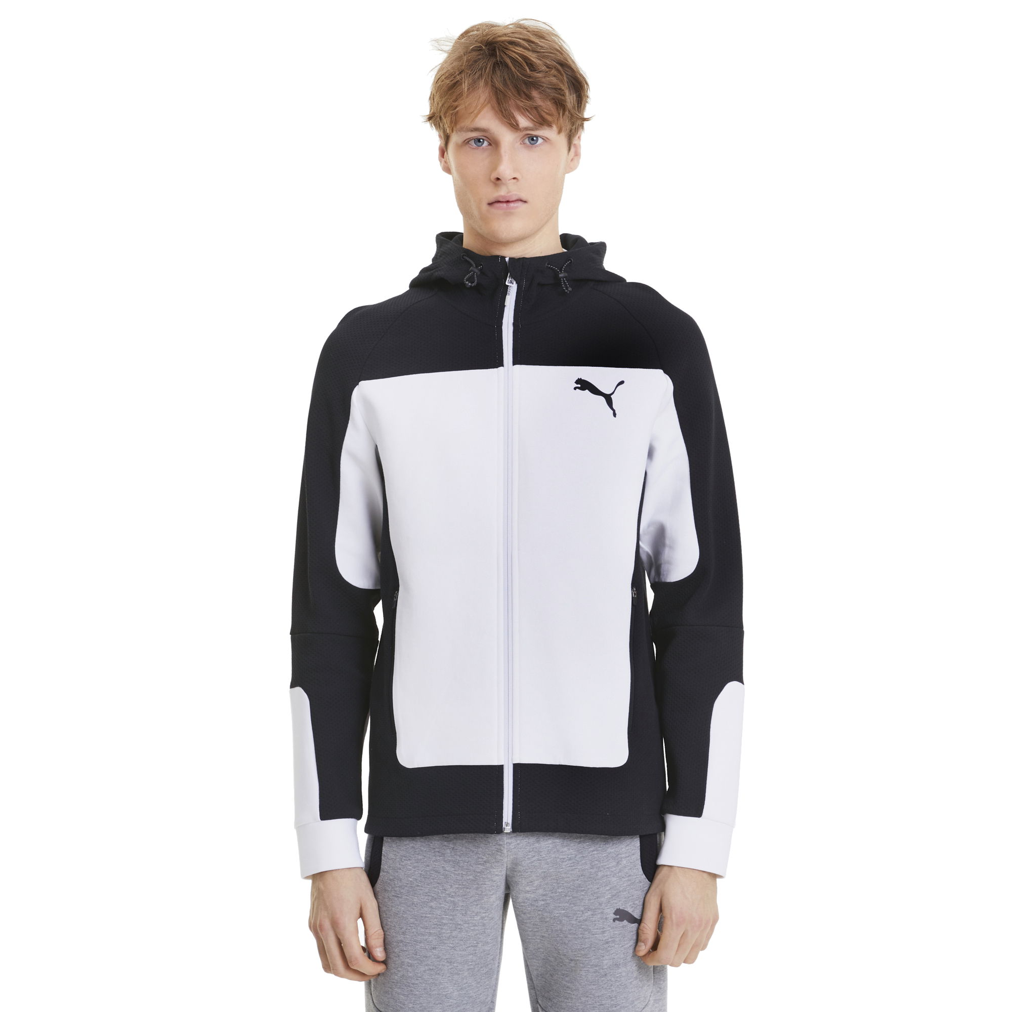 Puma Evostripe Full-Zip Hooded Erkek Sweatshirt