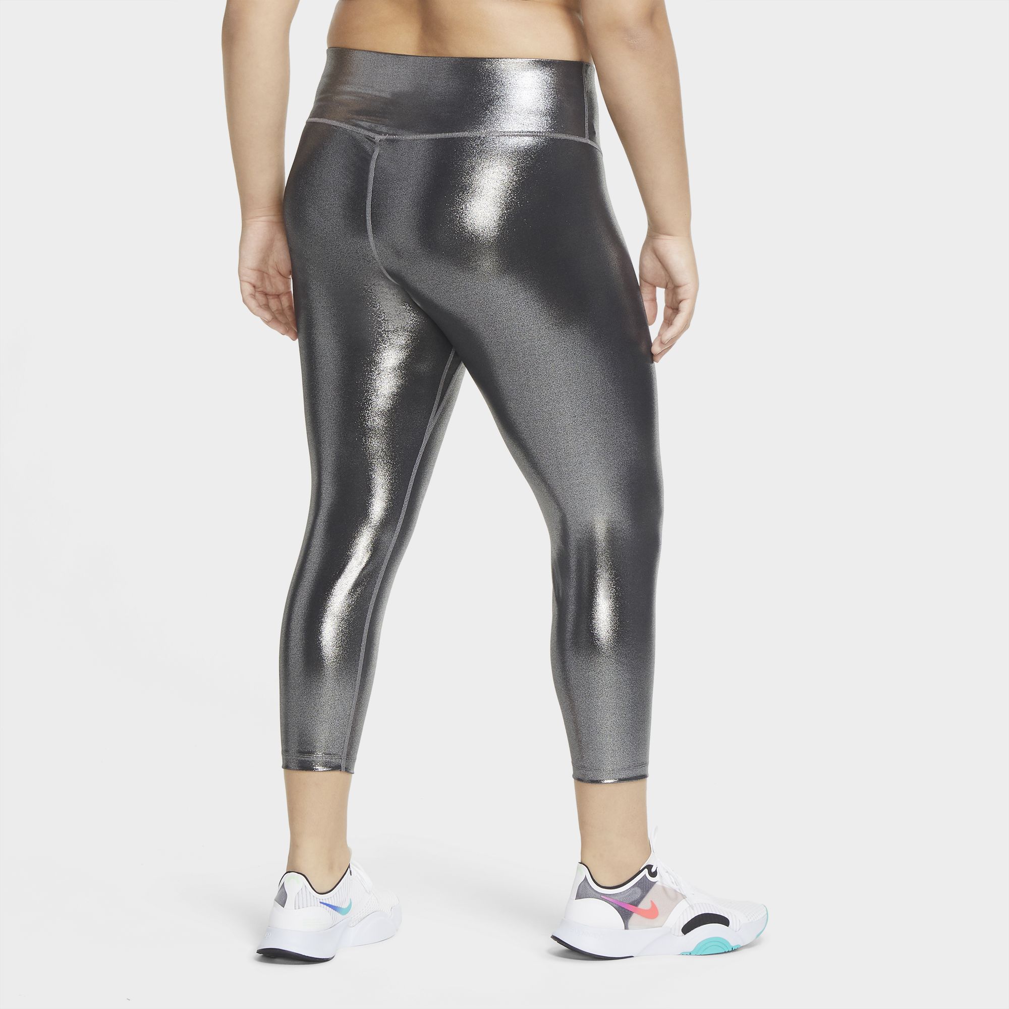 Nike One Icon Clash Shimmer 7/8 Kadın Tayt