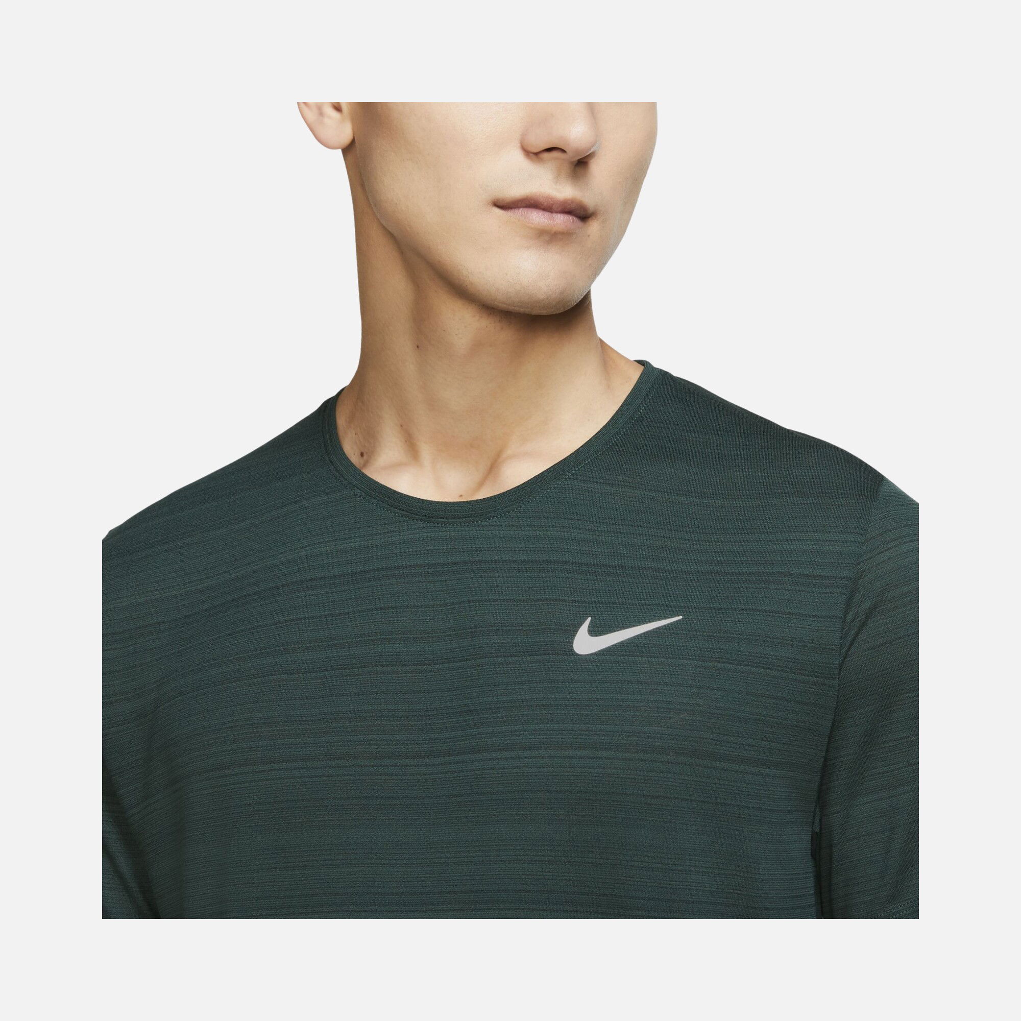 Nike Dri-Fit Miler Running Short-Sleeve Erkek Tişört