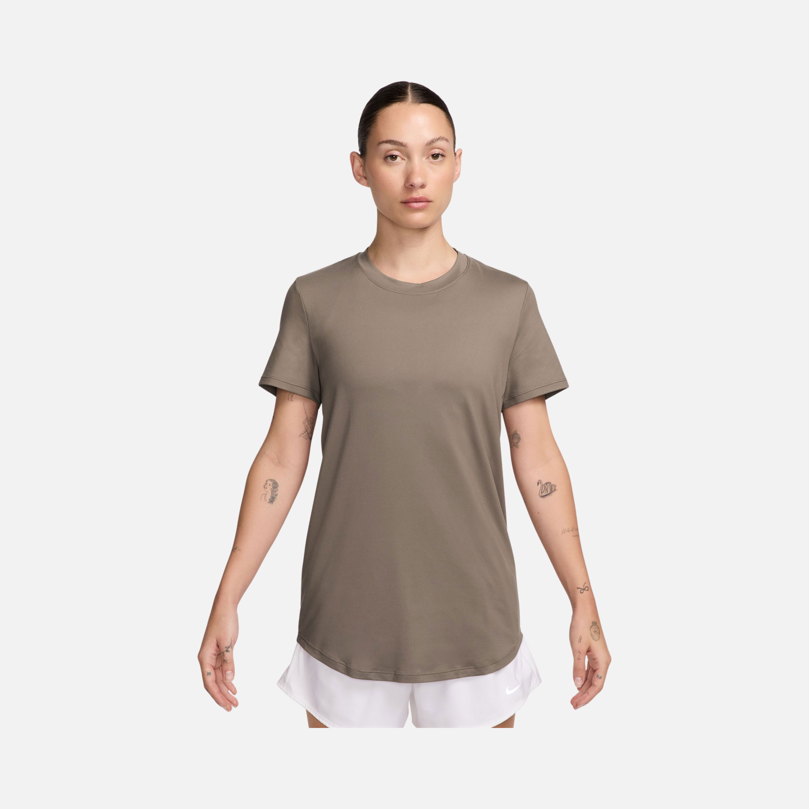 Nike One Dri-Fit Slim-Fit Training Short-Sleeve (Maternity) Kadın Tişört