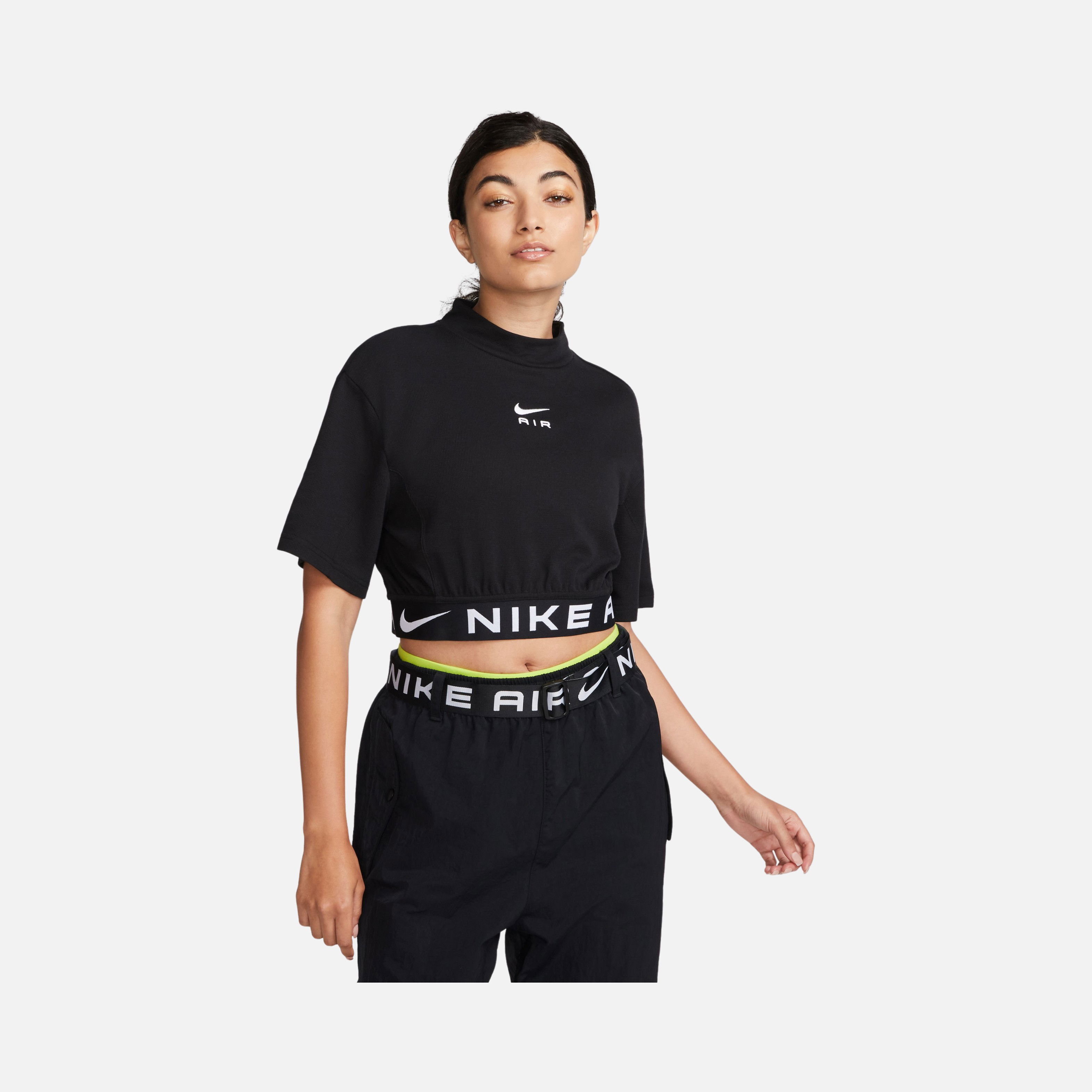 Nike Sportswear Air Cropped Short-Sleeve Kadın Tişört