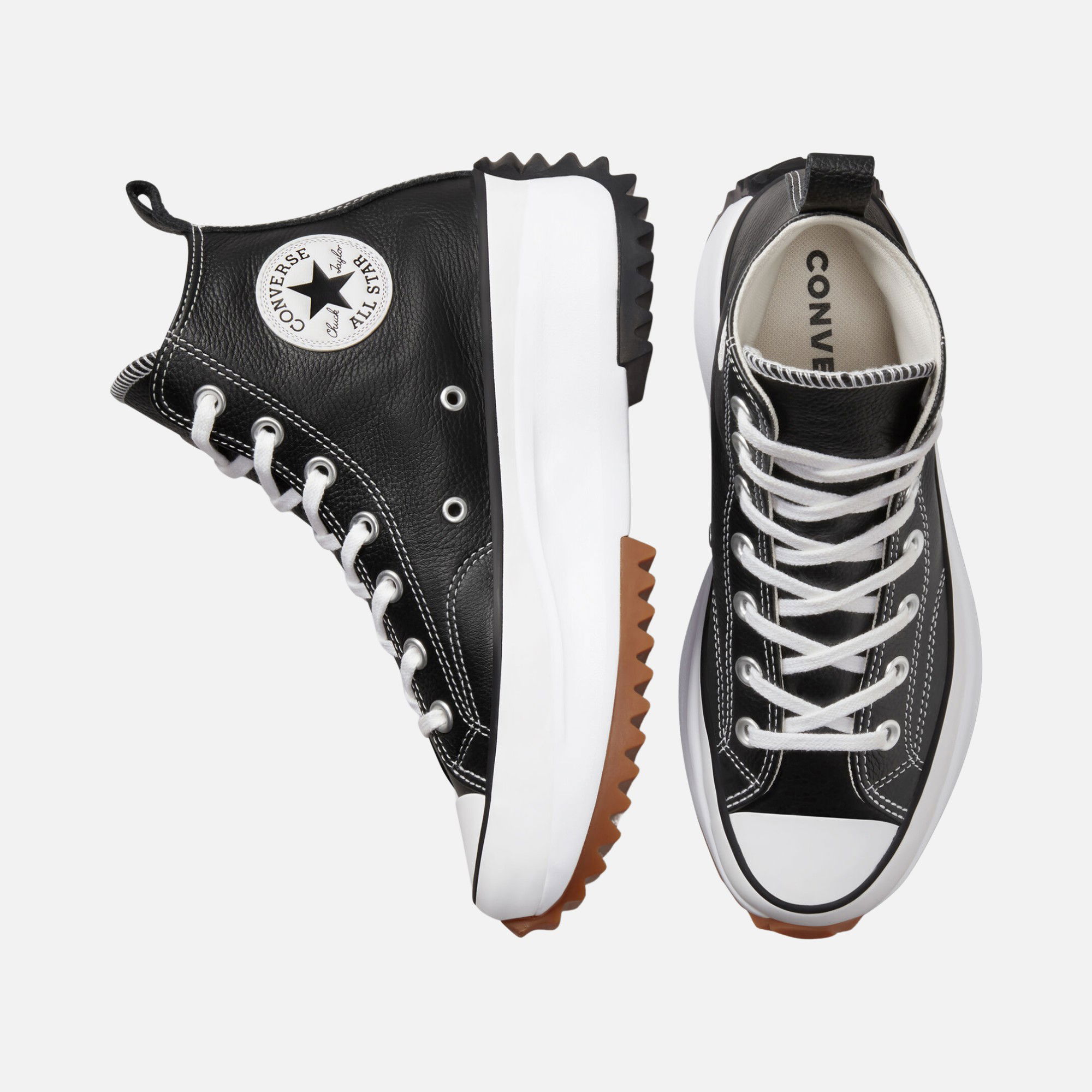 Converse Run Star Hike Platform Foundational Leather Kadın Spor Ayakkabı