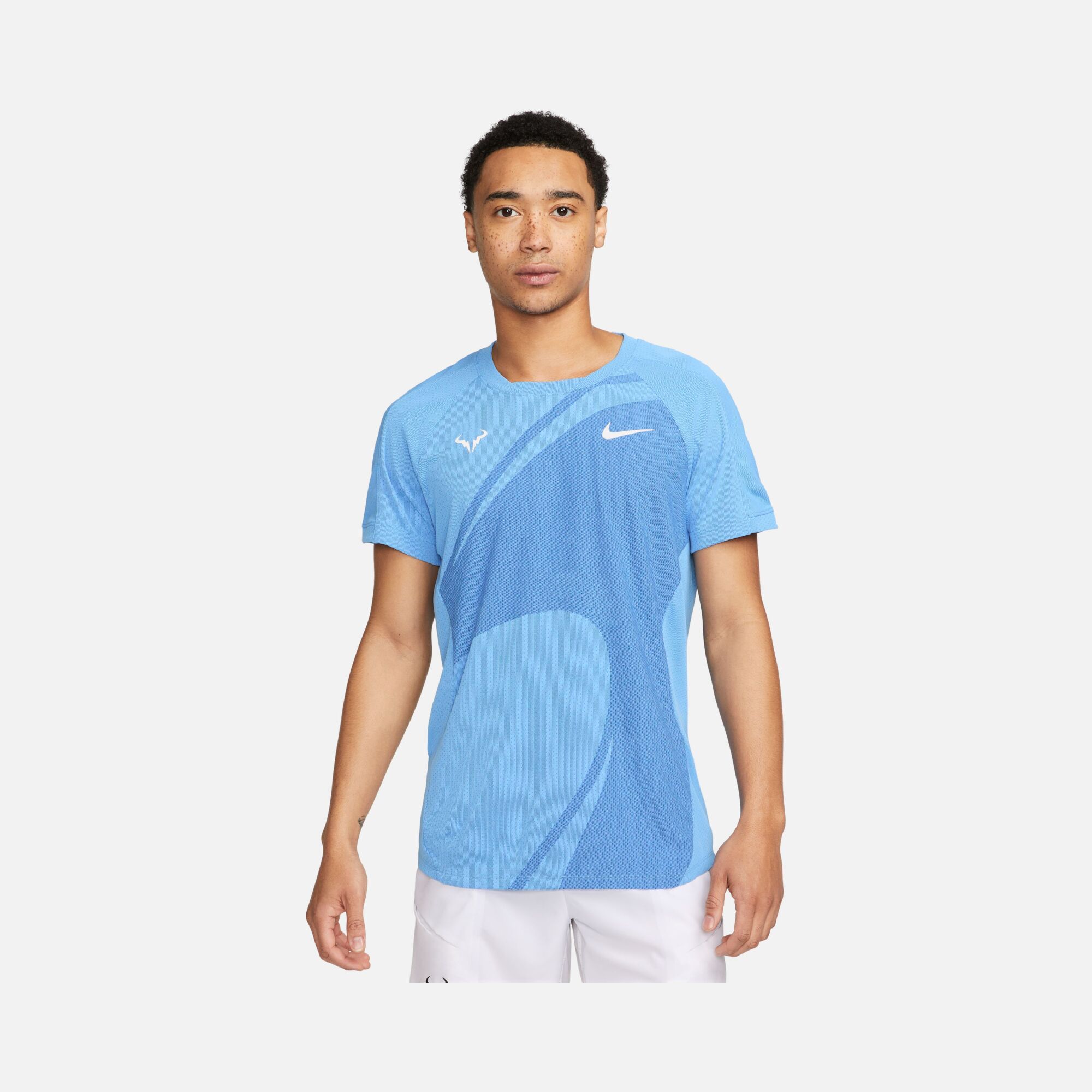 Nike Dri-Fit ADV Rafa Short-Sleeve Tennis Erkek Tişört