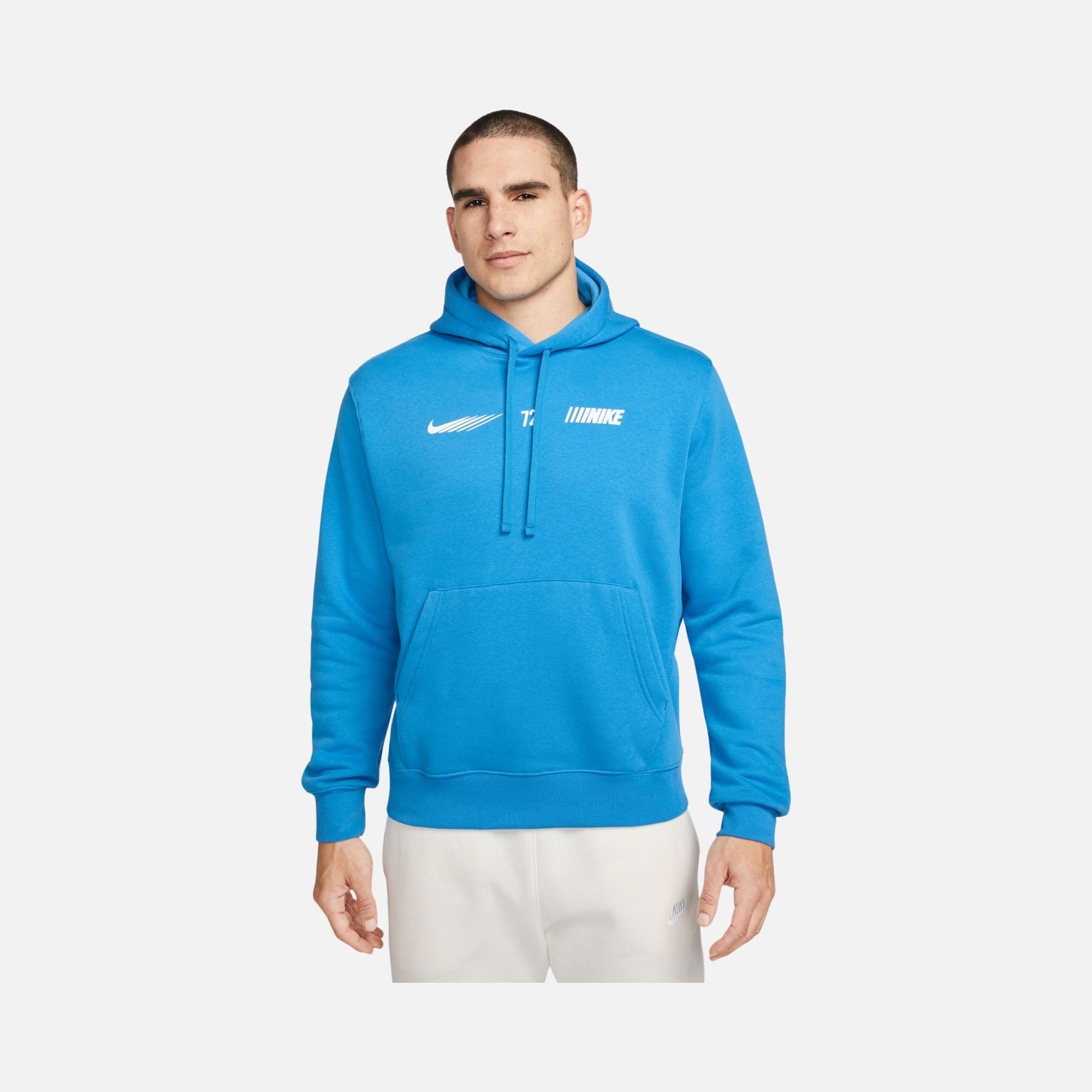 Nike Sportswear Standard Issue Brushed Fleece Pullover Hoodie Erkek Sweatshirt