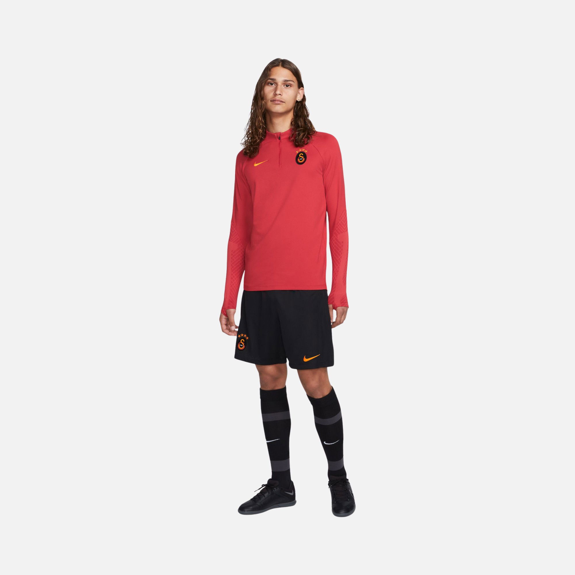 Nike Galatasaray Dri-Fit Strike Drill Top Long-Sleeve Erkek Tişört