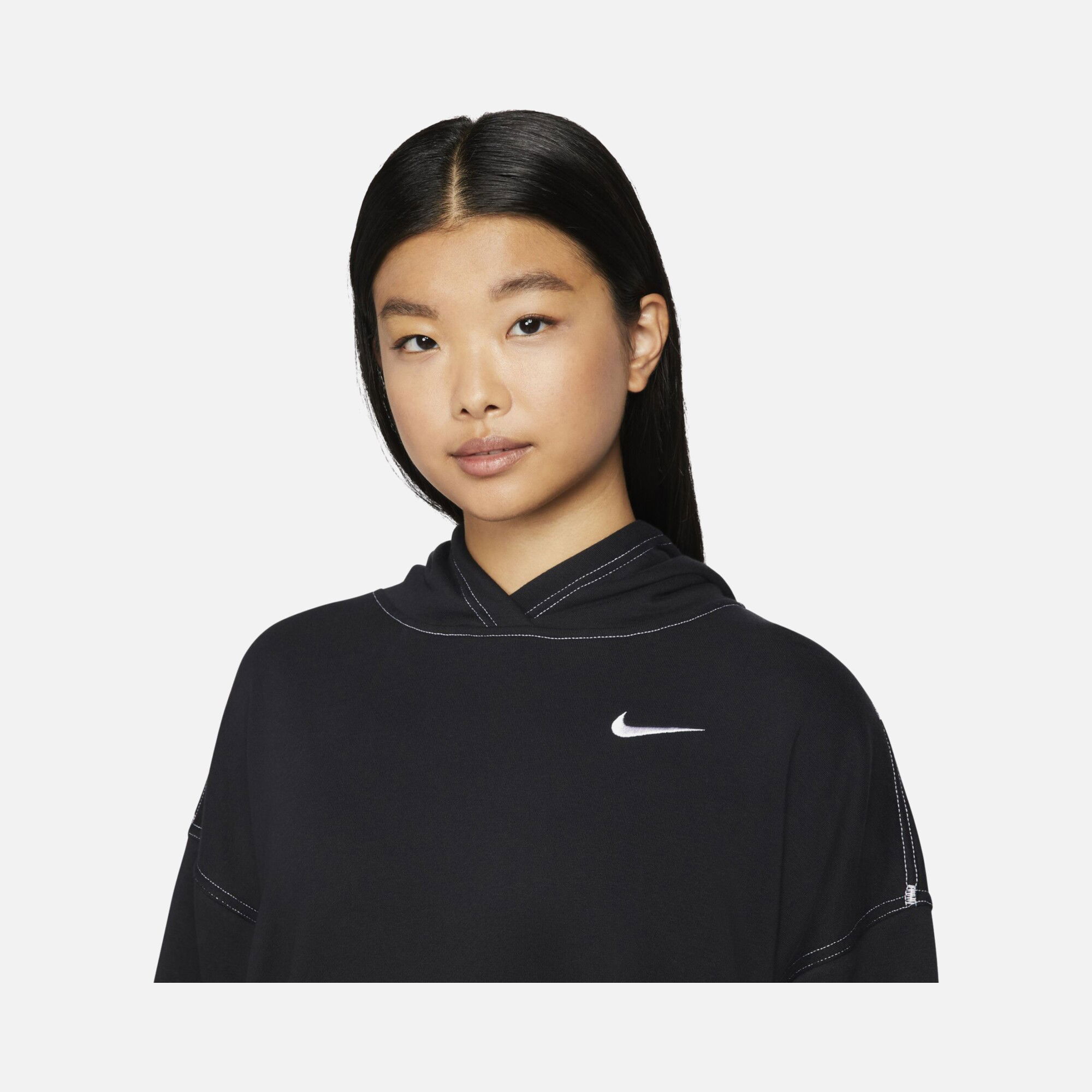 Nike Sportswear Swoosh Fleece Hoodie SS22 Kadın Sweatshirt