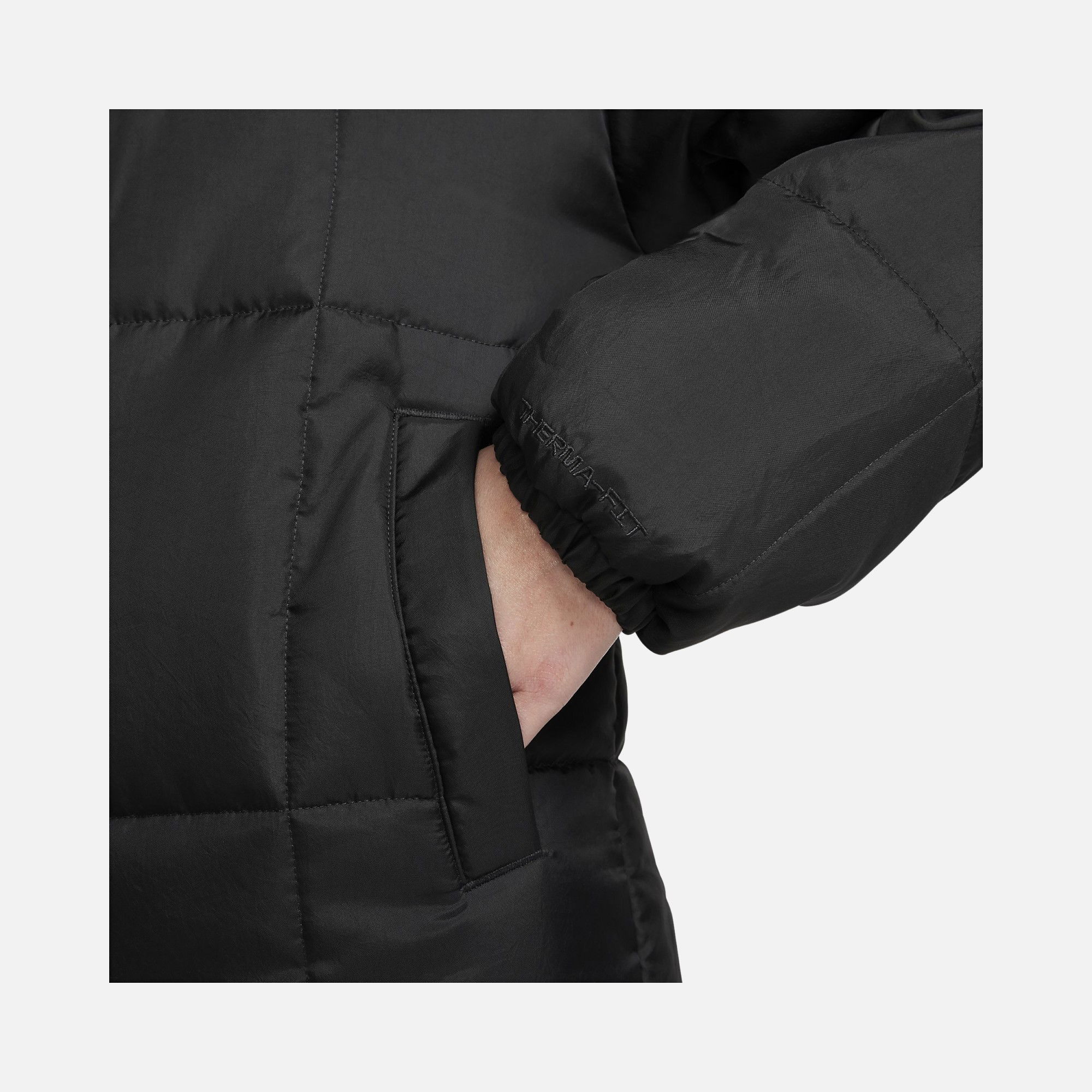 Nike Sportswear Classic Puffer Therma-Fit Full-Zip Hoodie Kadın Parka